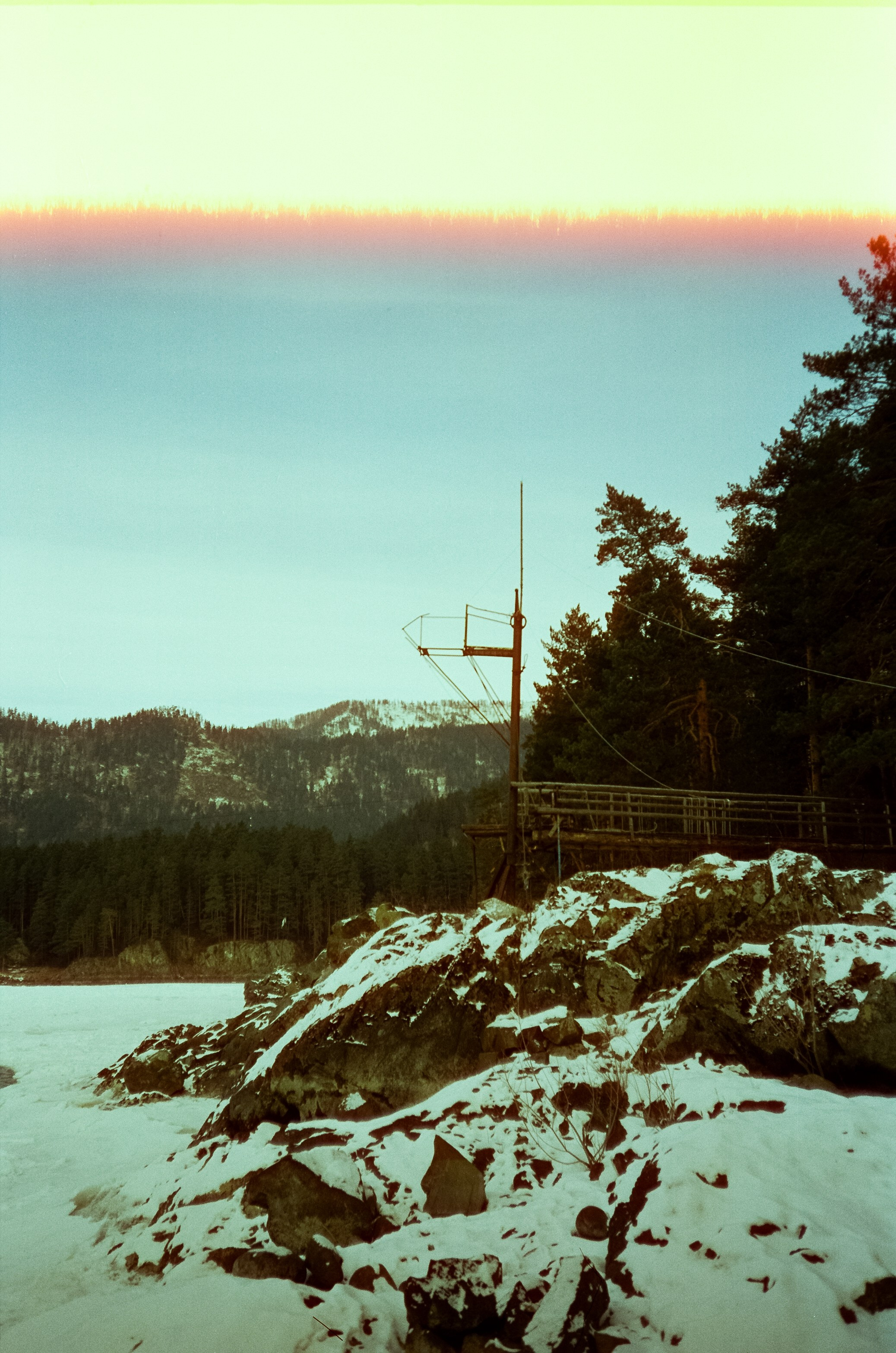 База с домами из бревен / 16 декабря 2023 года (-18℃) / LFANI WT2 Nove