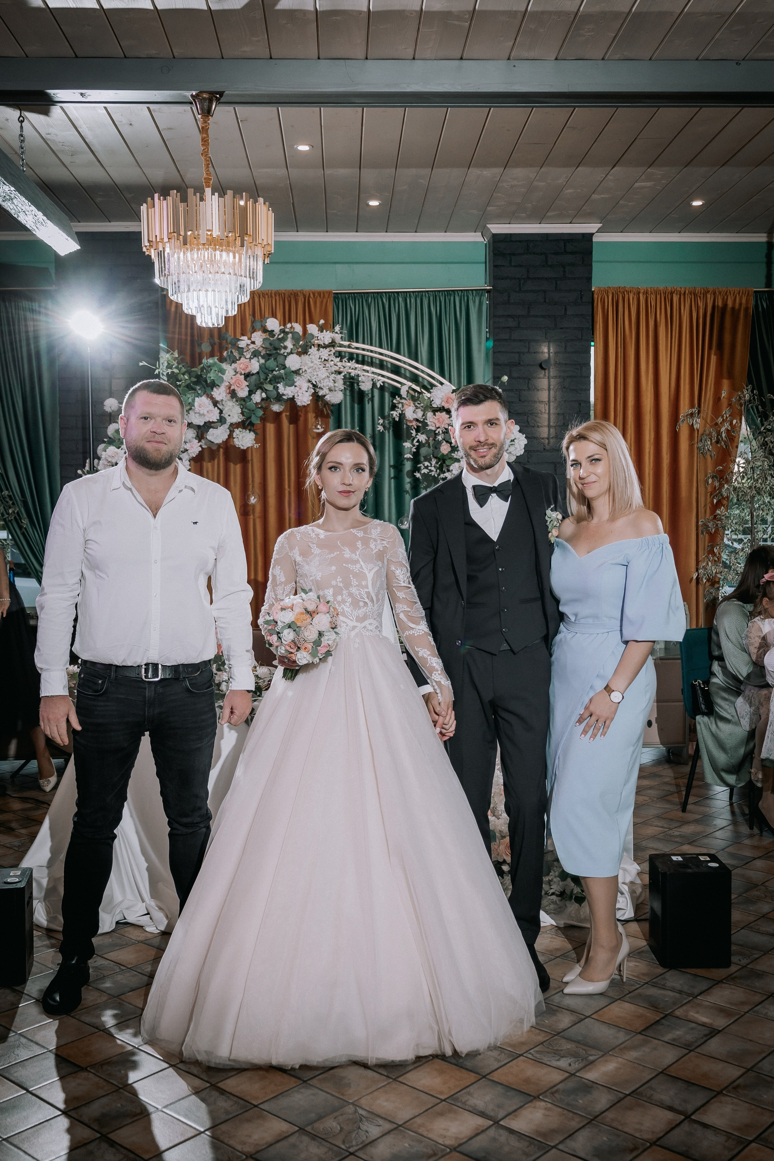 Свадебный день. Дарья и Джем. Свадебная фотография. Арина Рубах