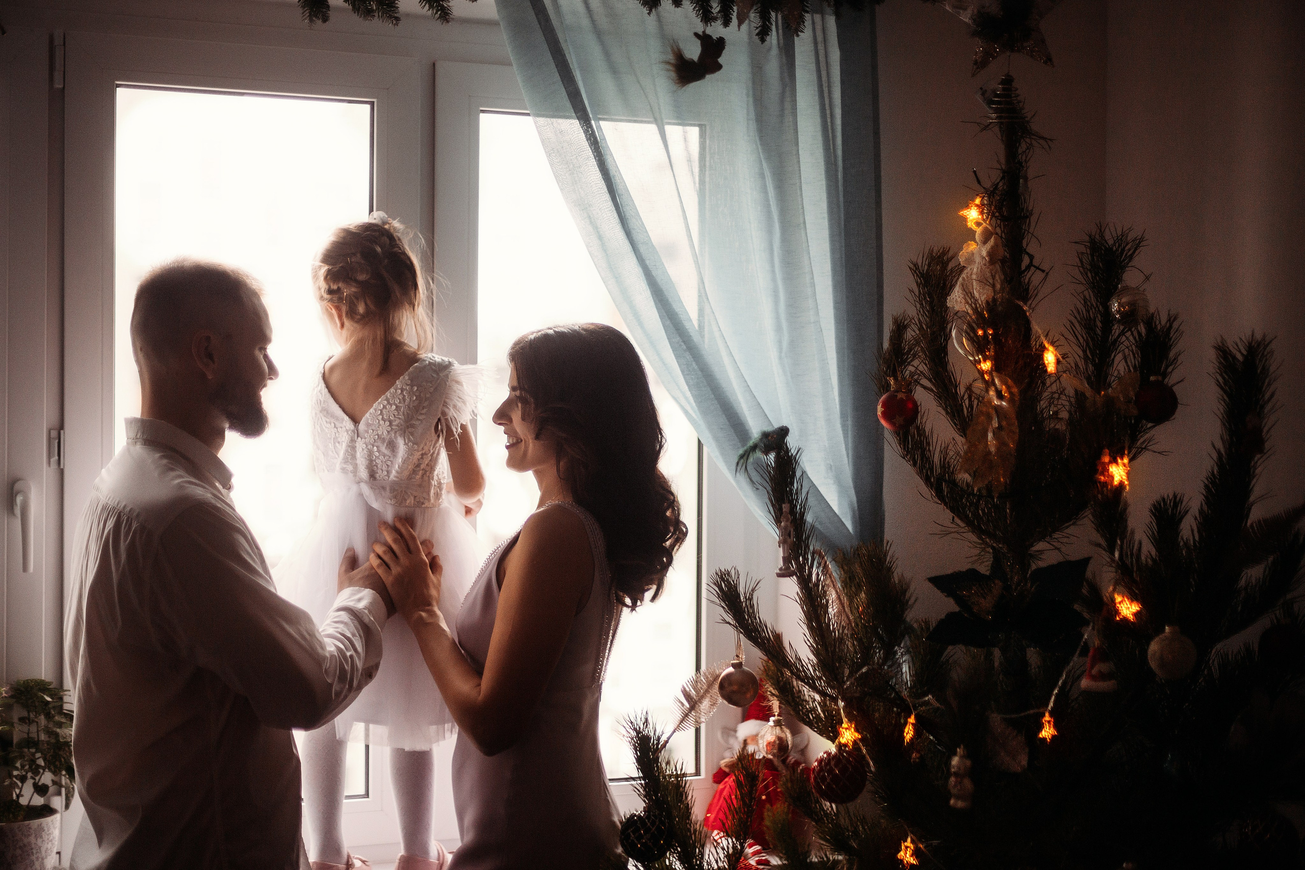 Новогодние домашние съемки. Семейный фотограф Марина Платонова