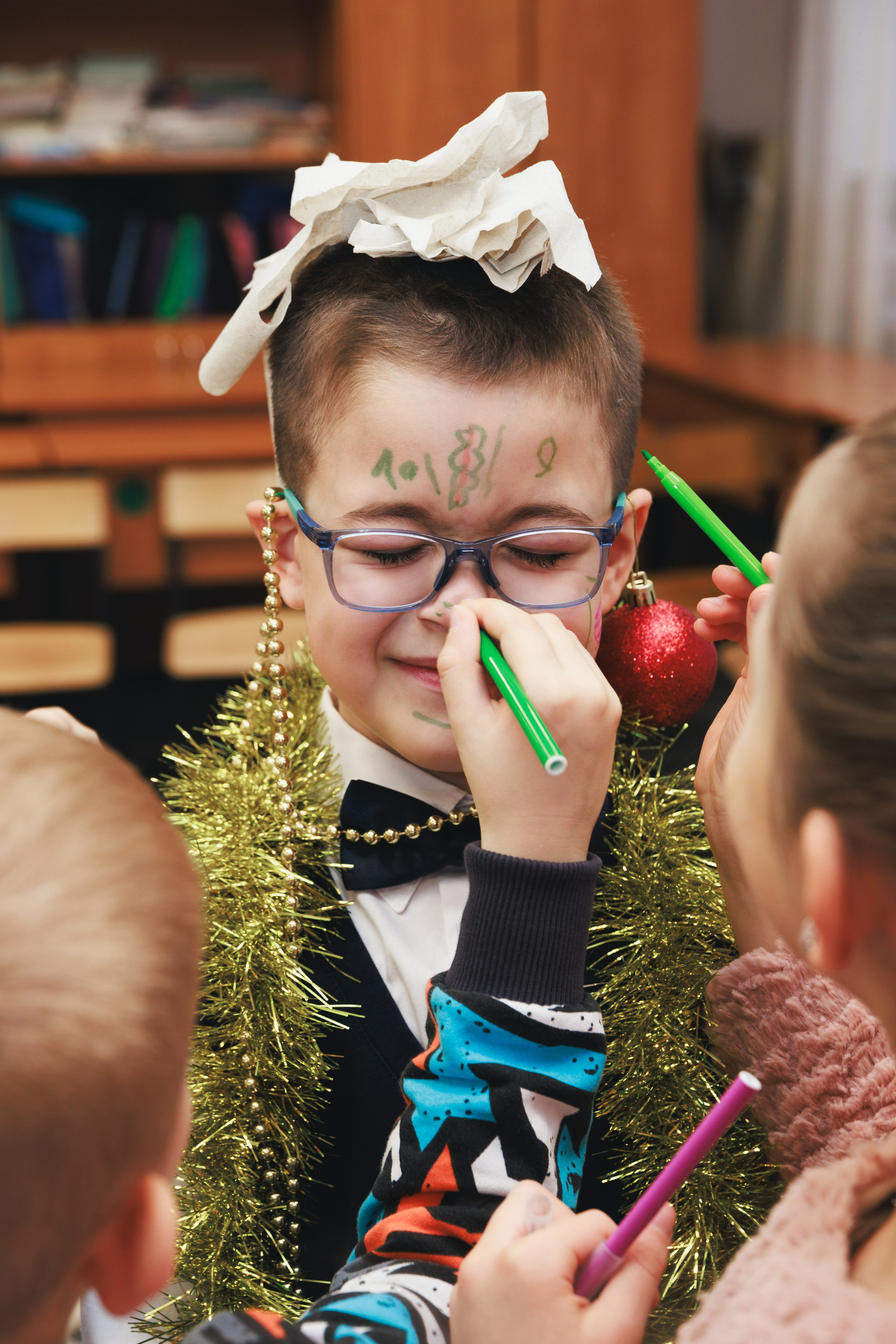 Новогодний утренник в начальной школе. Фотограф Воронеж, Новая Усмань Мария Бублик