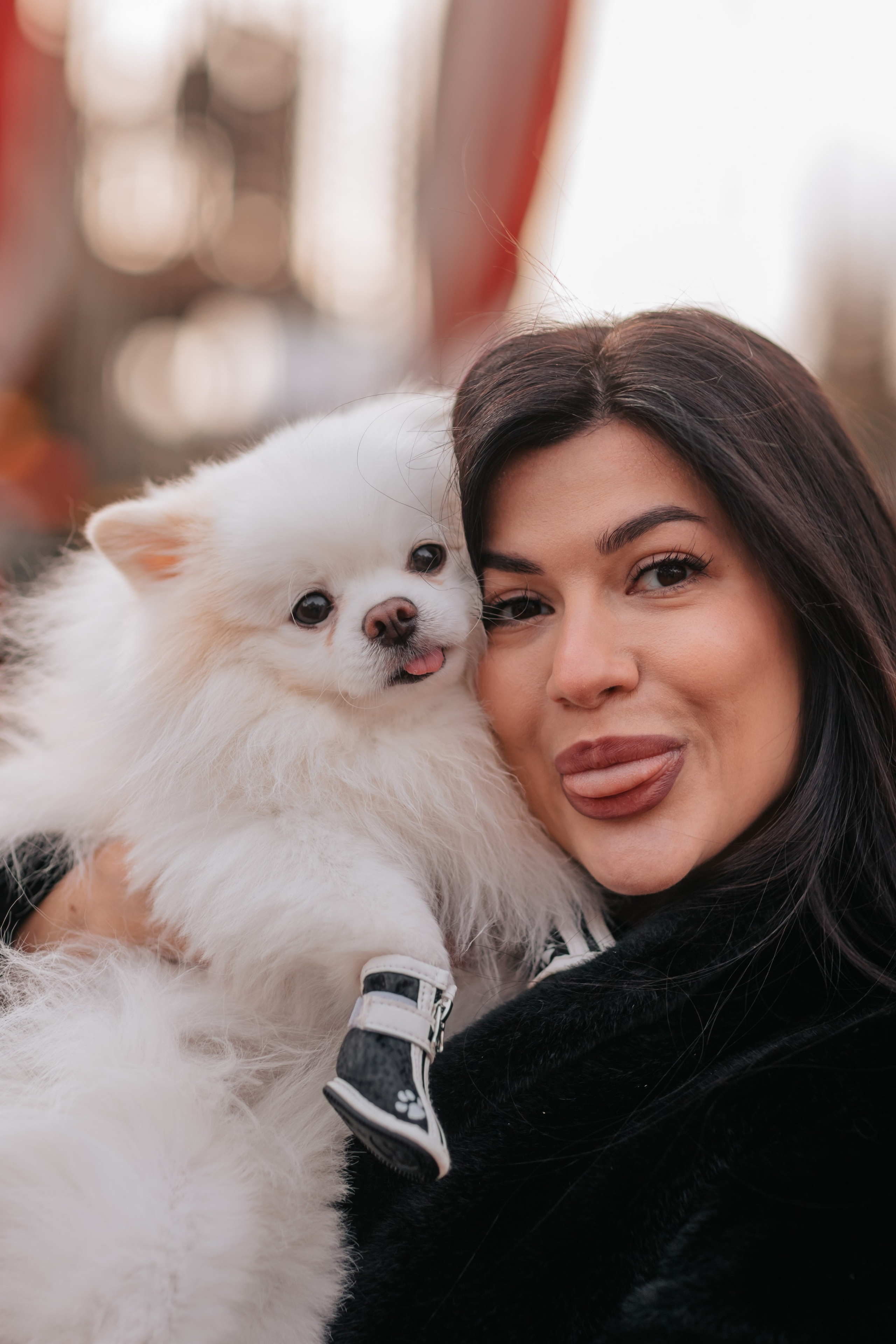 Эмилия, Микуся и семья. Семейный фотограф анималист Мария Крючкова