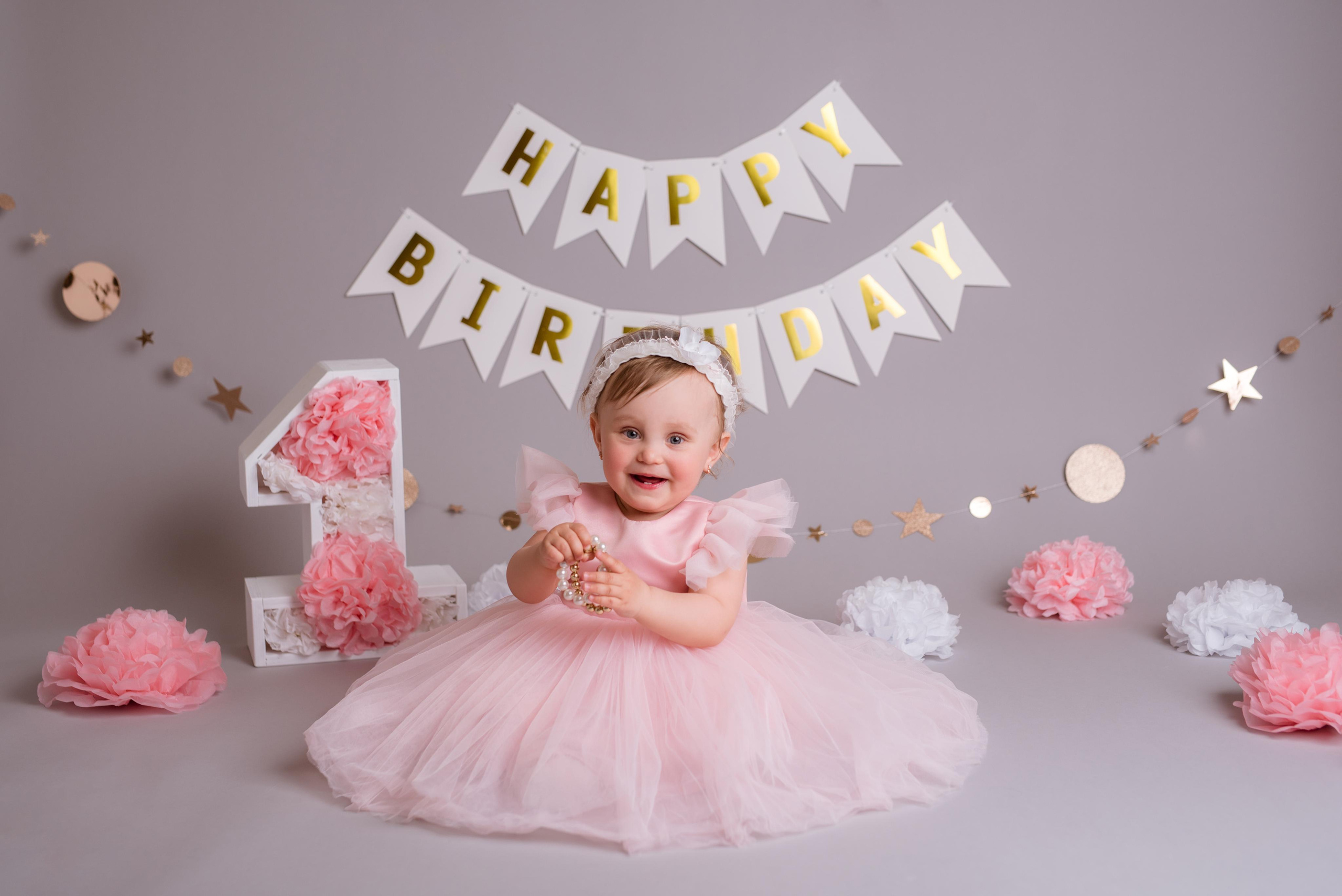 Настя, 1 год. Фотограф новорожденных и детский фотограф в Екатеринбурге Ксени