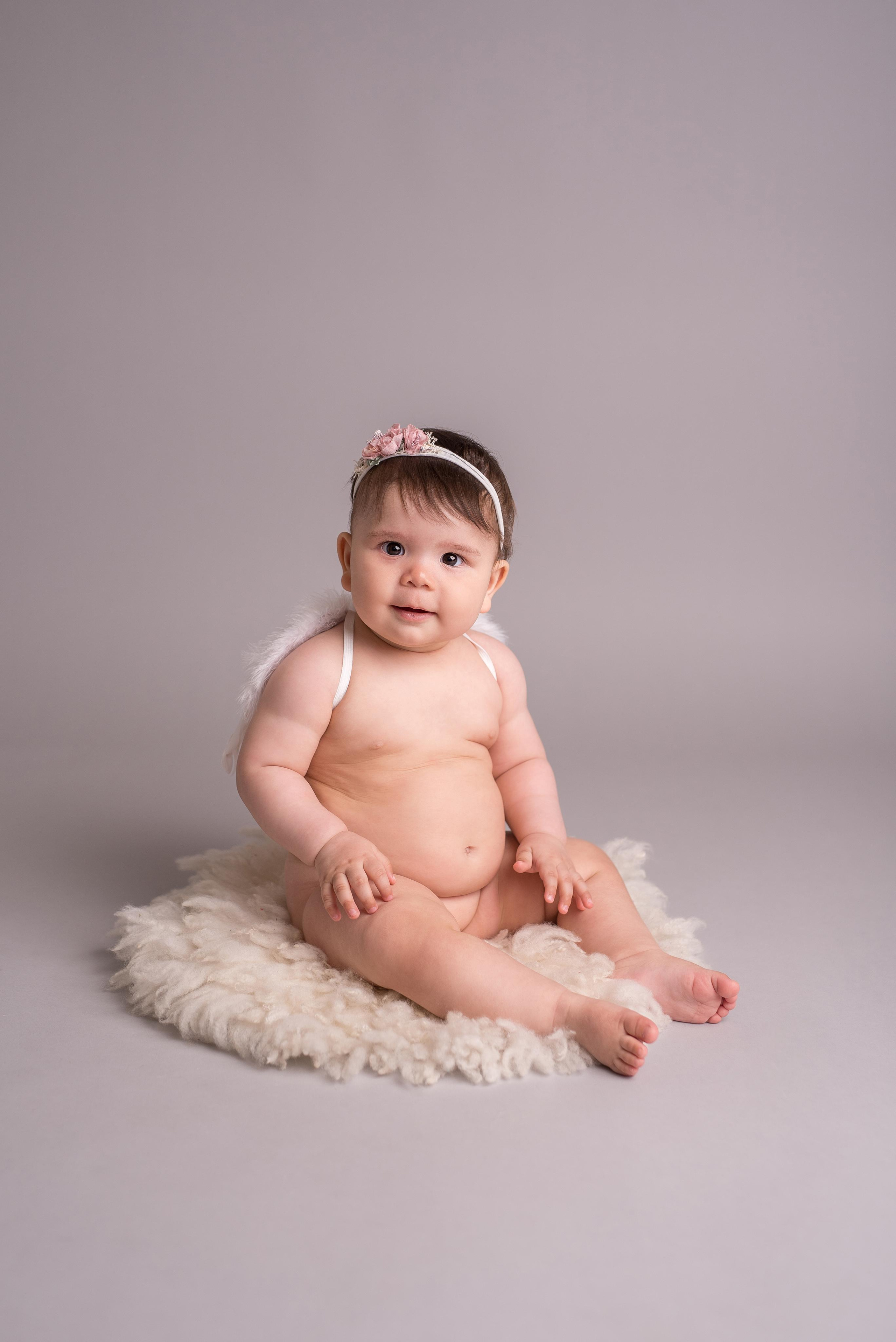 Маруся, 9 месяцев. Фотограф новорожденных и детский фотограф в Екатеринбурге Ксени