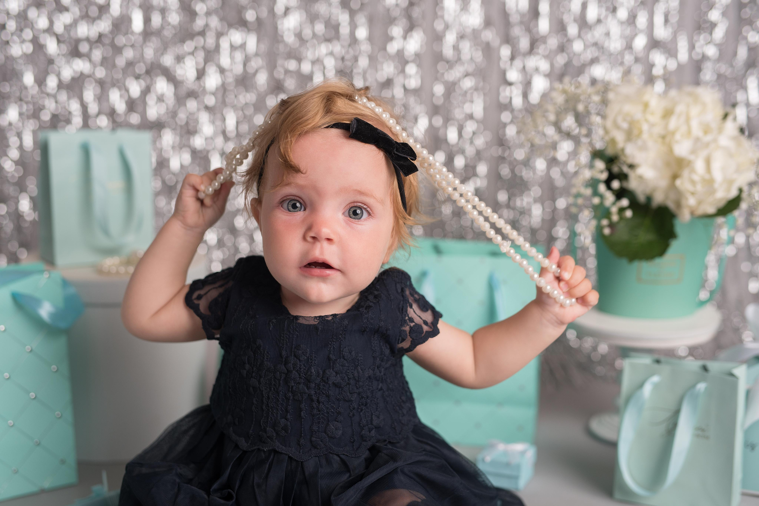 Эмилия, годик. Фотограф новорожденных и детский фотограф в Екатеринбурге Ксени