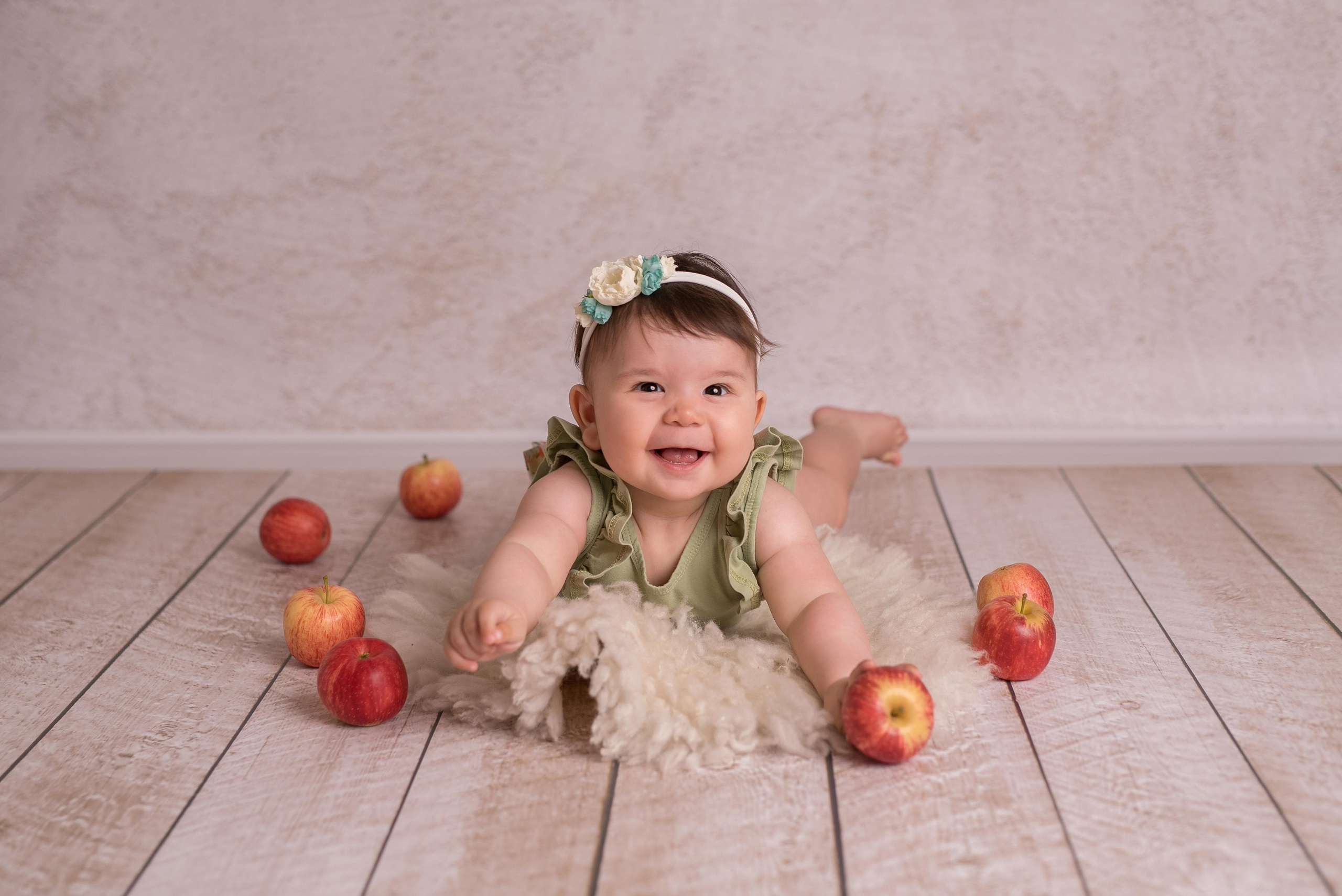 Маруся, 9 месяцев. Фотограф новорожденных и детский фотограф в Екатеринбурге Ксени