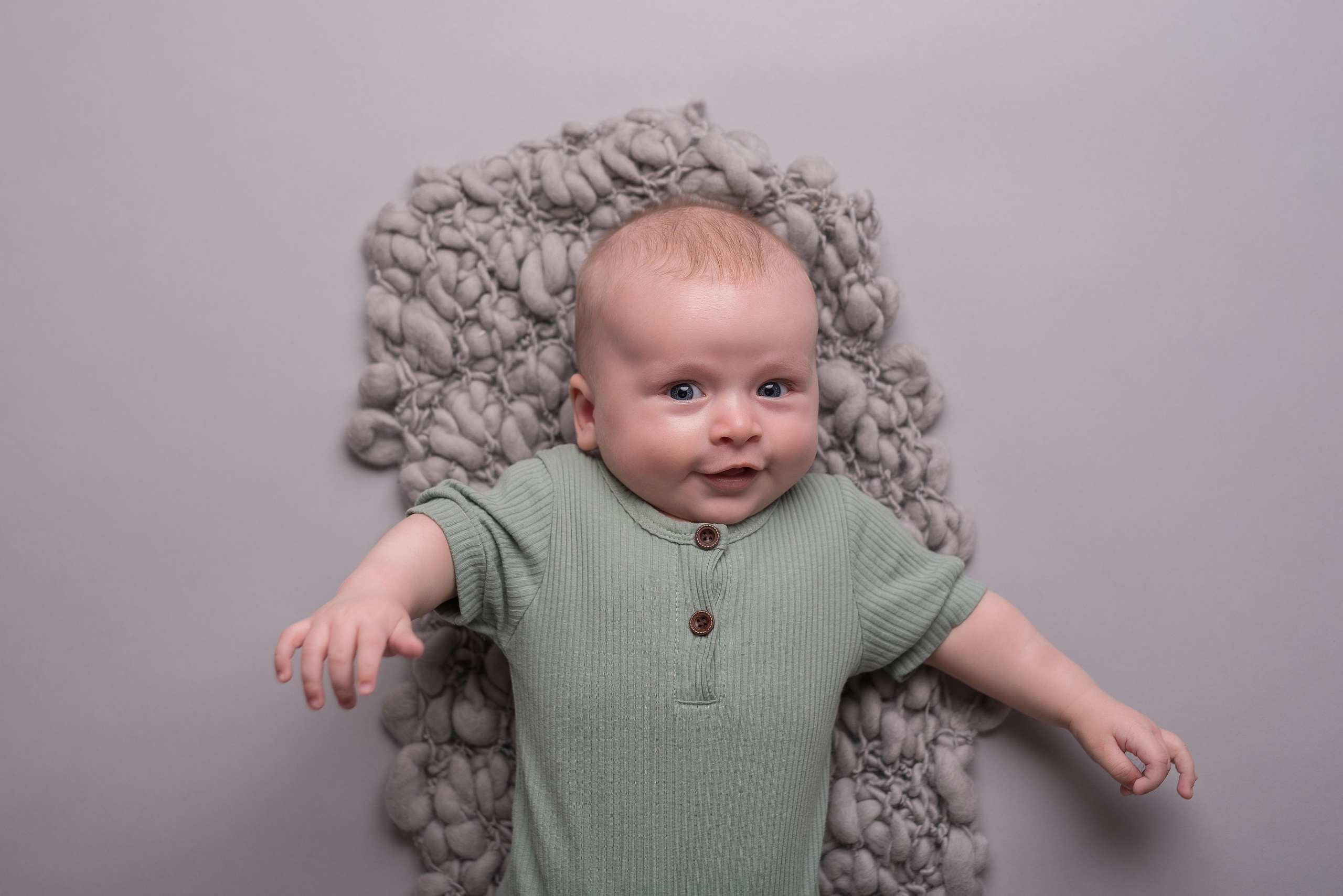 Алексей, 4 месяца. Фотограф новорожденных и детский фотограф в Екатеринбурге Ксени