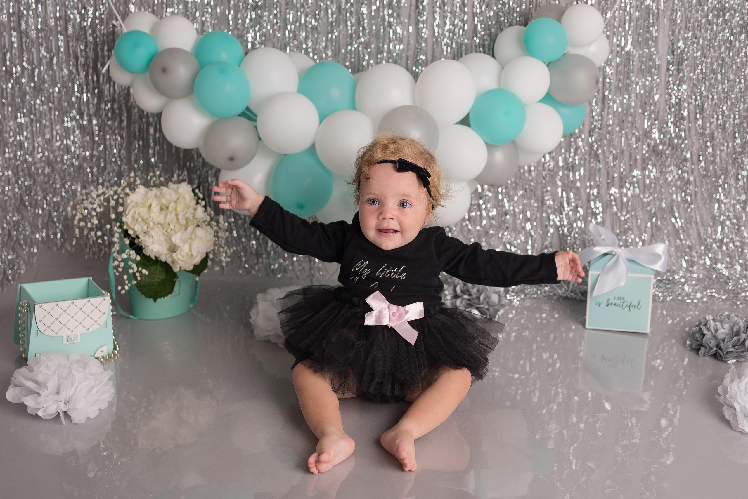 Эмилия, годик. Фотограф новорожденных и детский фотограф в Екатеринбурге Ксени