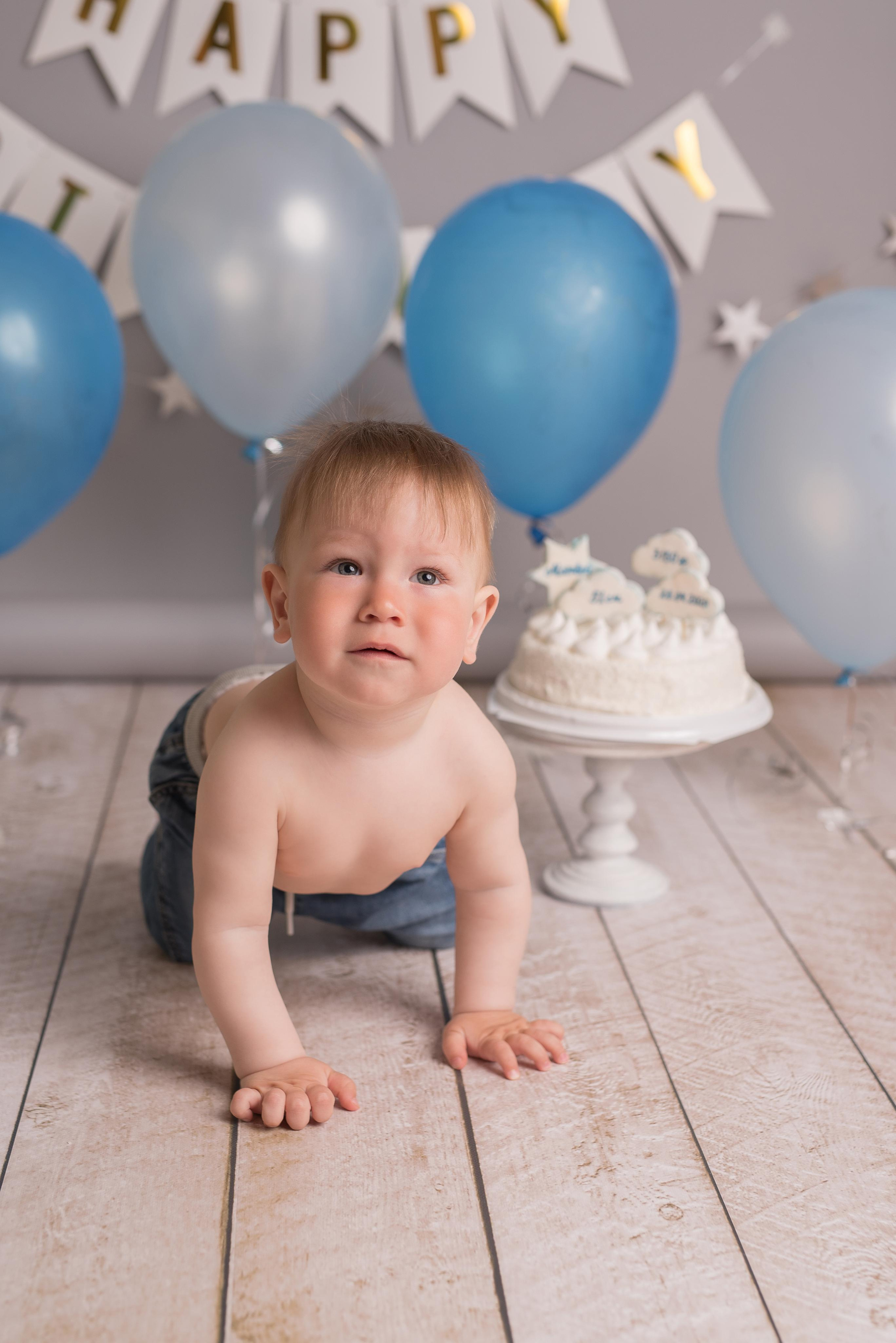 Матвей, 1 год. Фотограф новорожденных и детский фотограф в Екатеринбурге Ксени