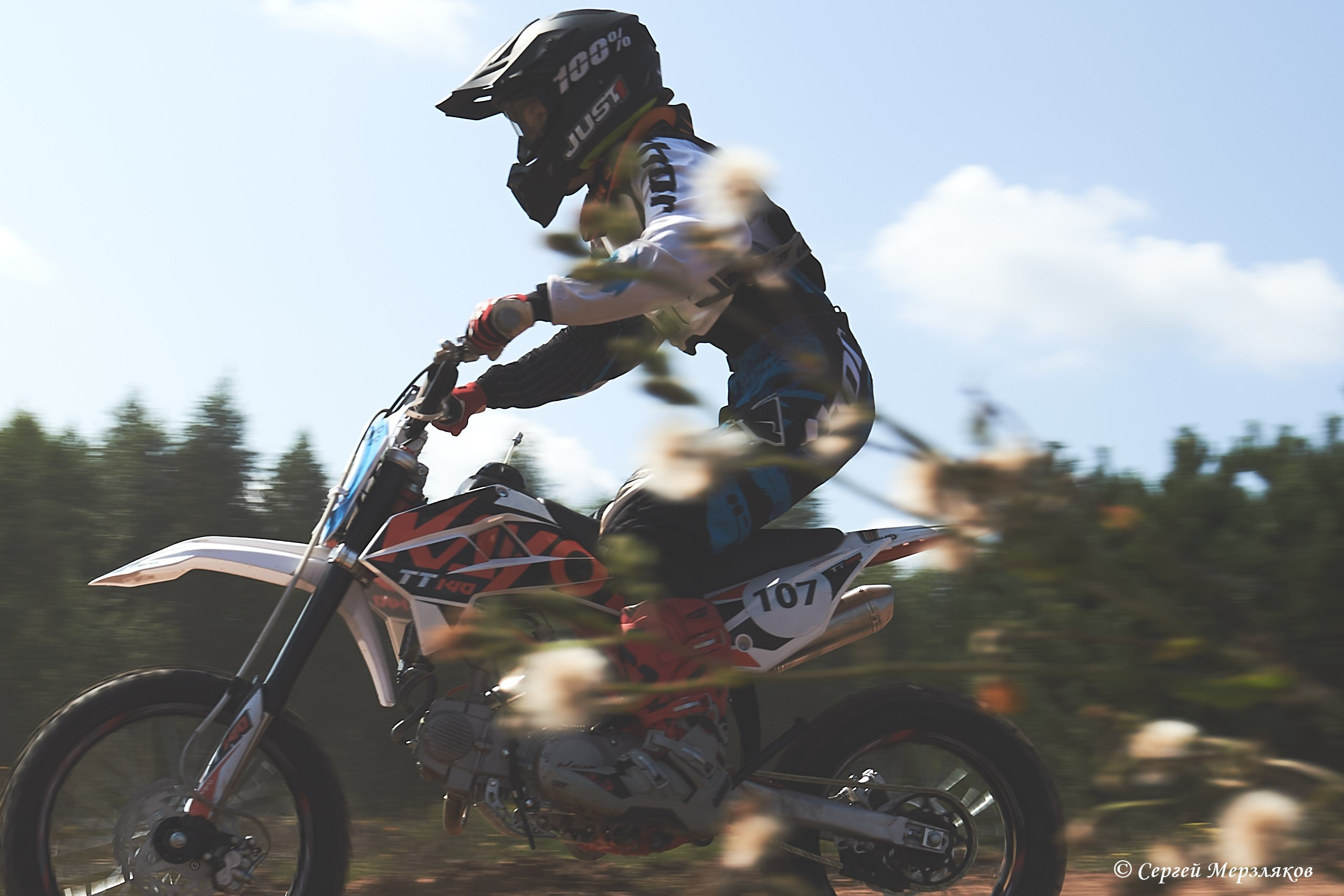 Мотокросс. Орловское. Ижевск. 25.08.2024. Спортивный репортажный фотограф в Ижевске Сергей Мерзляков