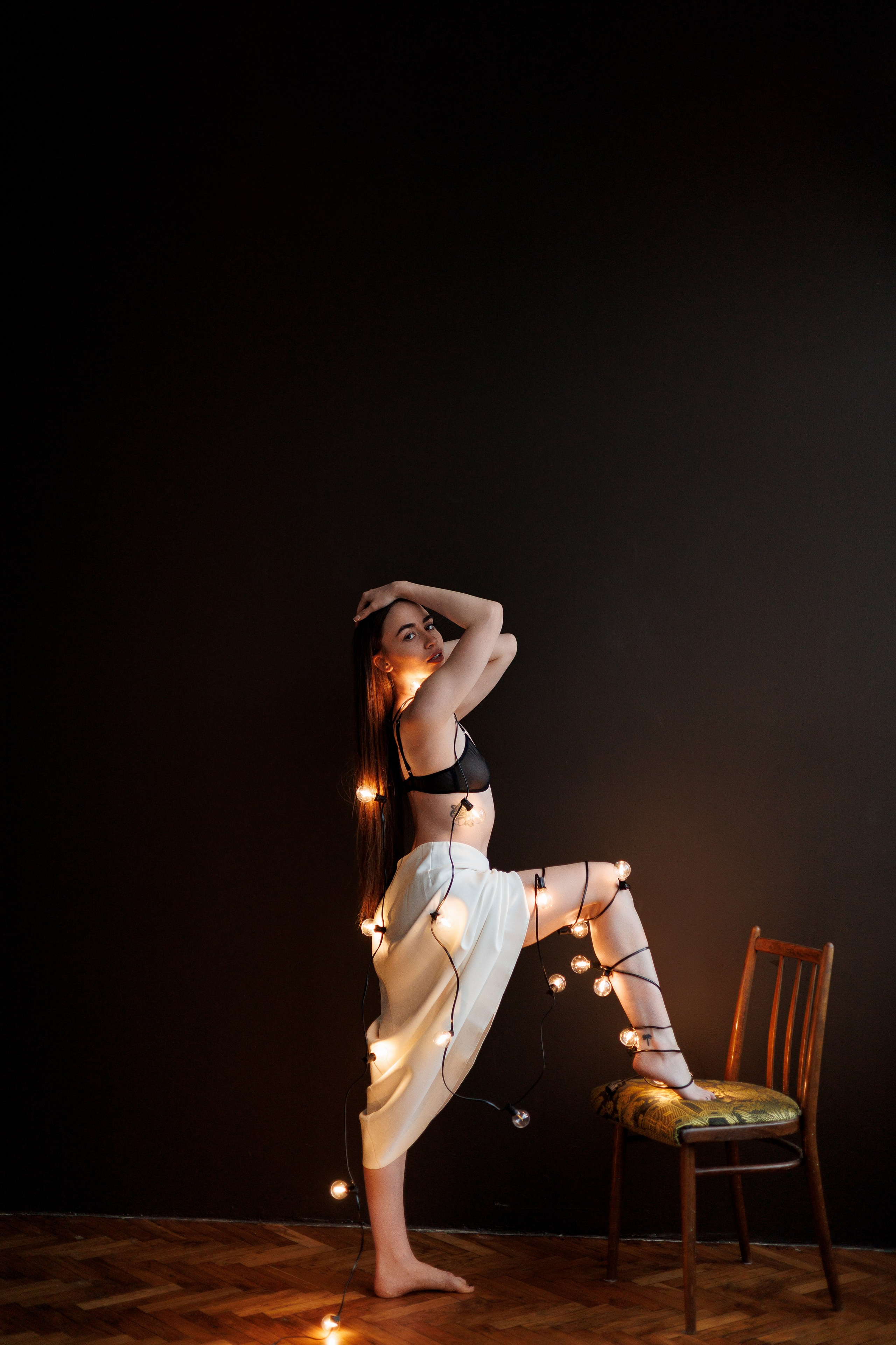 Женский портрет в студии. Фотограф Минск