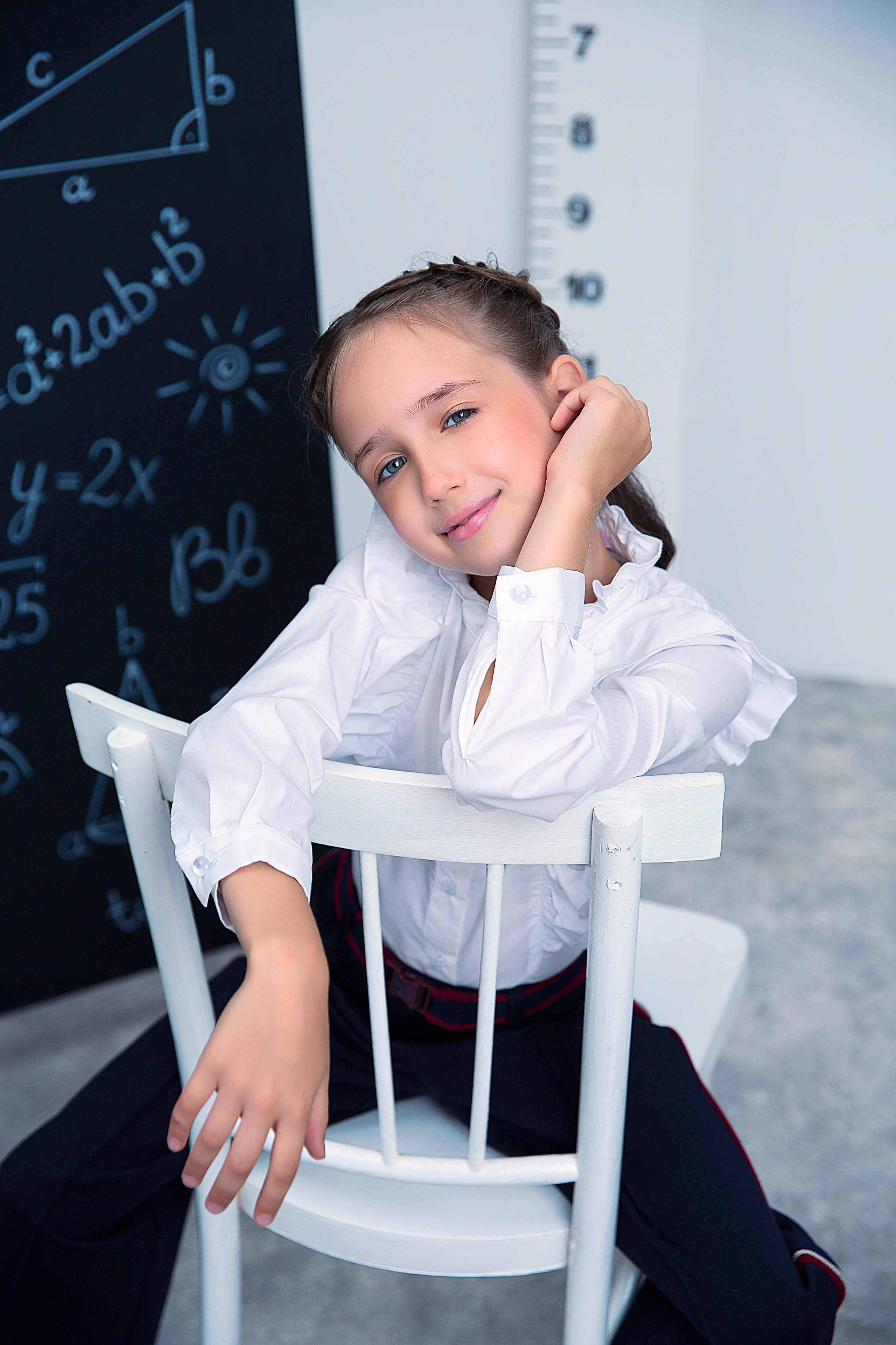 Индивидуальные фотосессии школьников. Детский школьный фотограф в Кемерово Зиновьева Екатерина