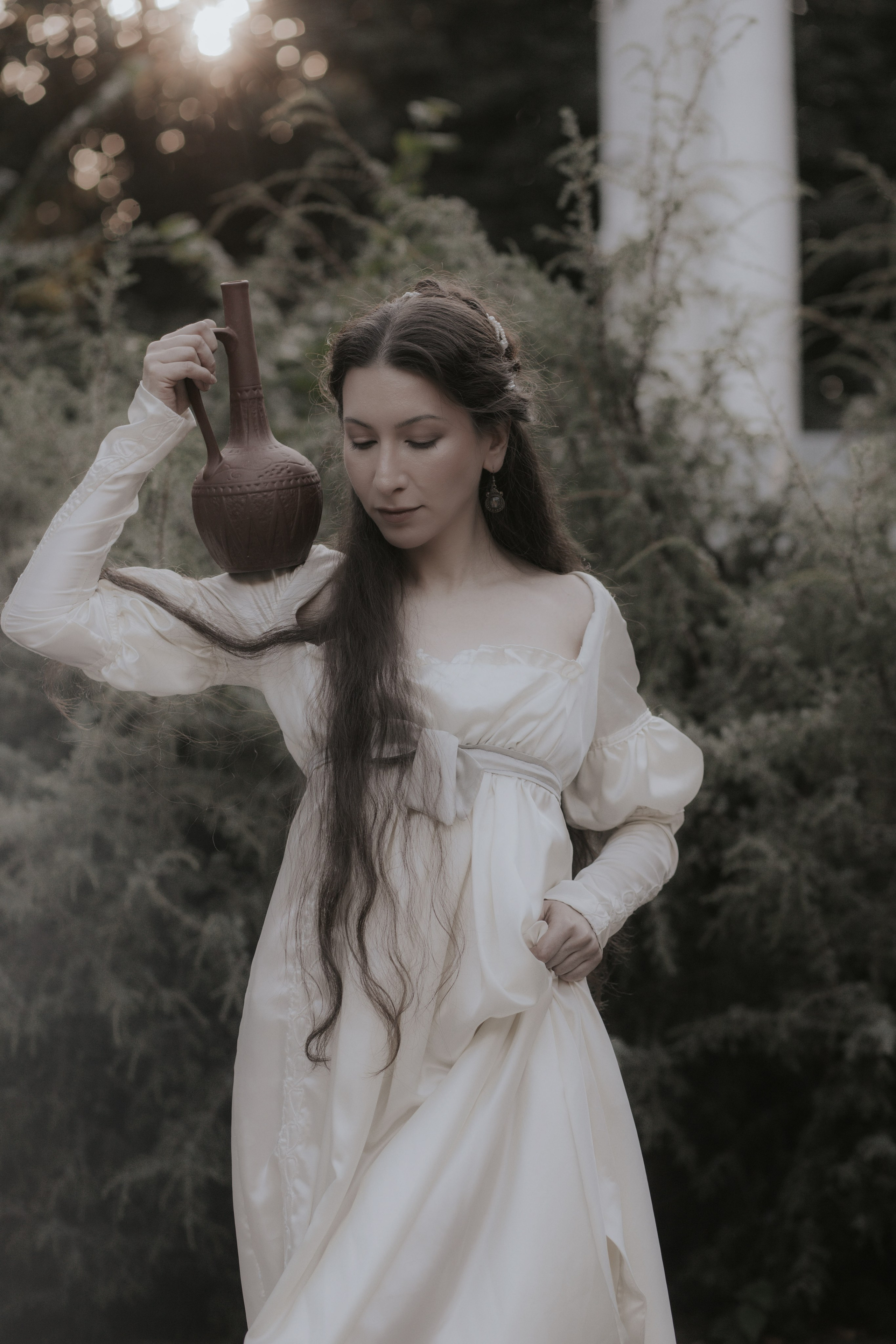 Дух Кариатиды. Художественная винтажная фотография