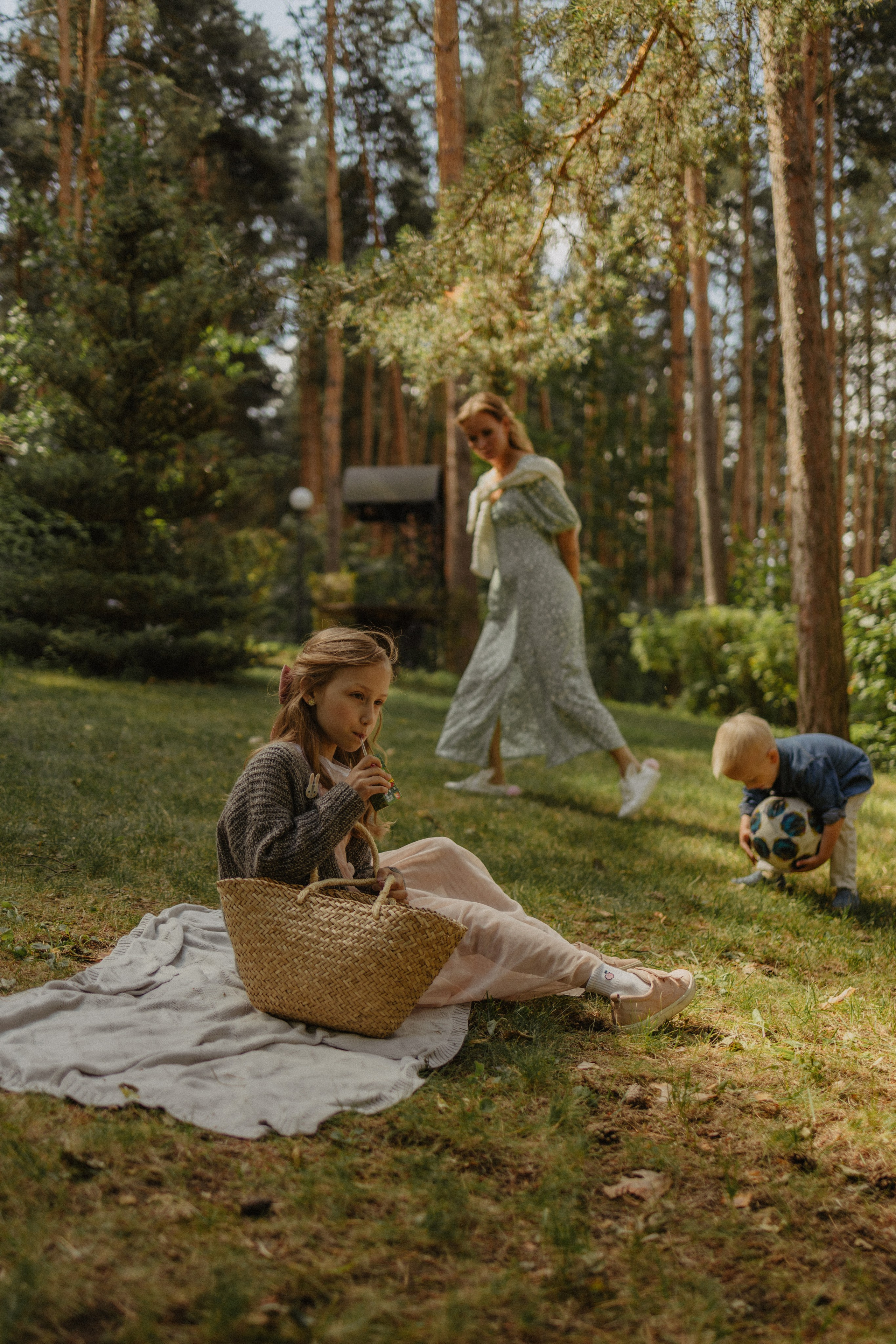 В Донском лесу. Семейный лайфстайл фотограф в г. Липецк