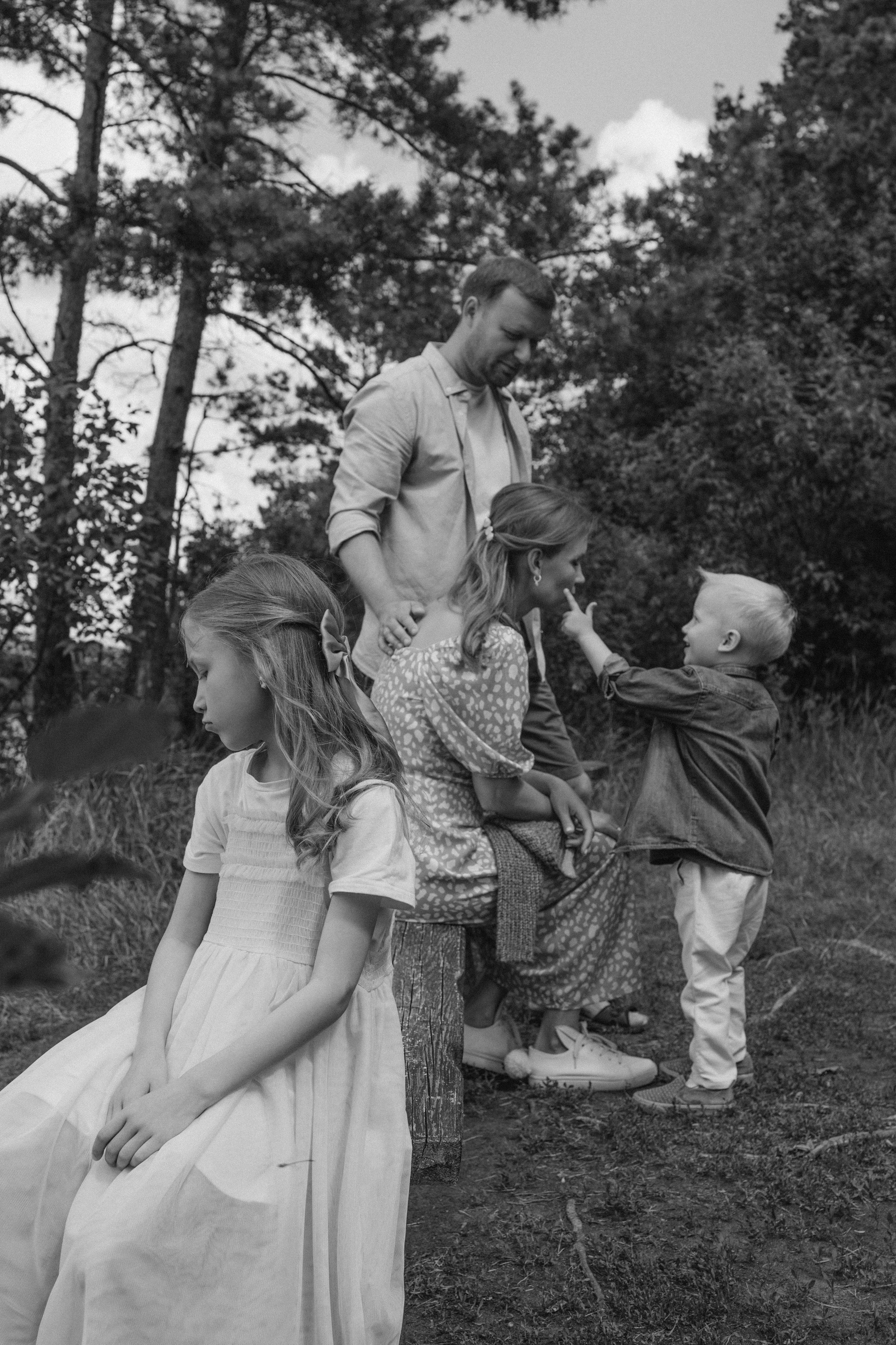 В Донском лесу. Семейный лайфстайл фотограф в г. Липецк