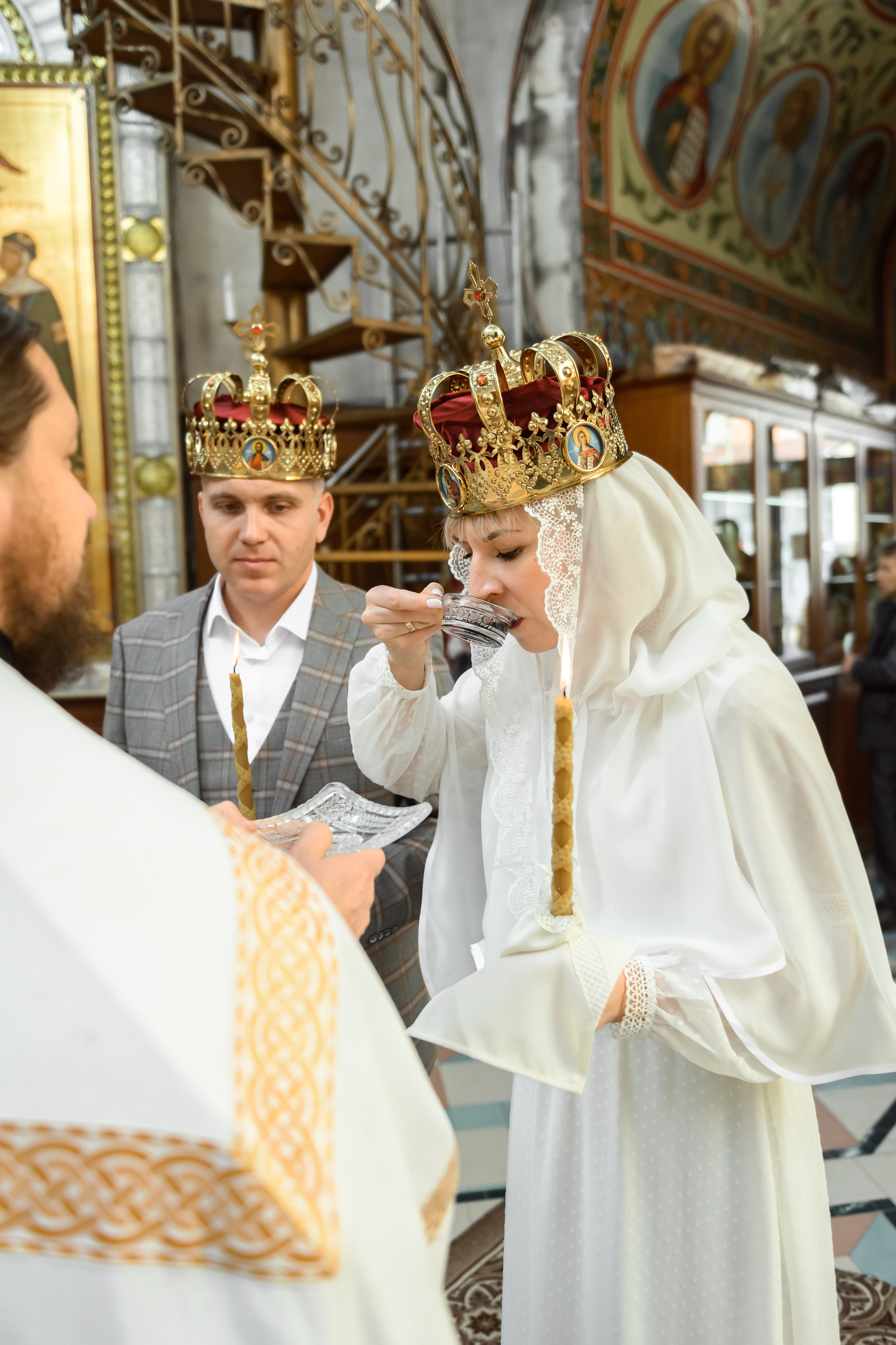 Крещение и венчание. Юлия Шустерова