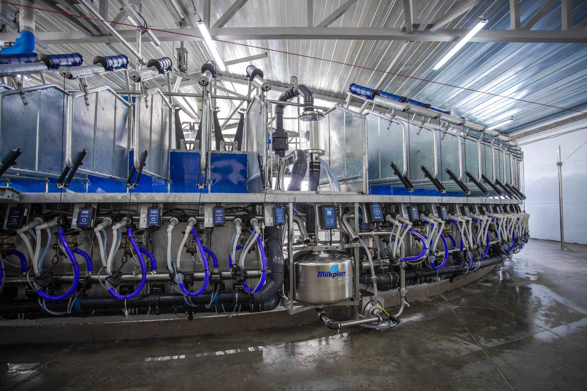 Открытие карусели для дойки скота. Репортажный, промышленный и маркетплейс-фотограф Дмитрий Чернат