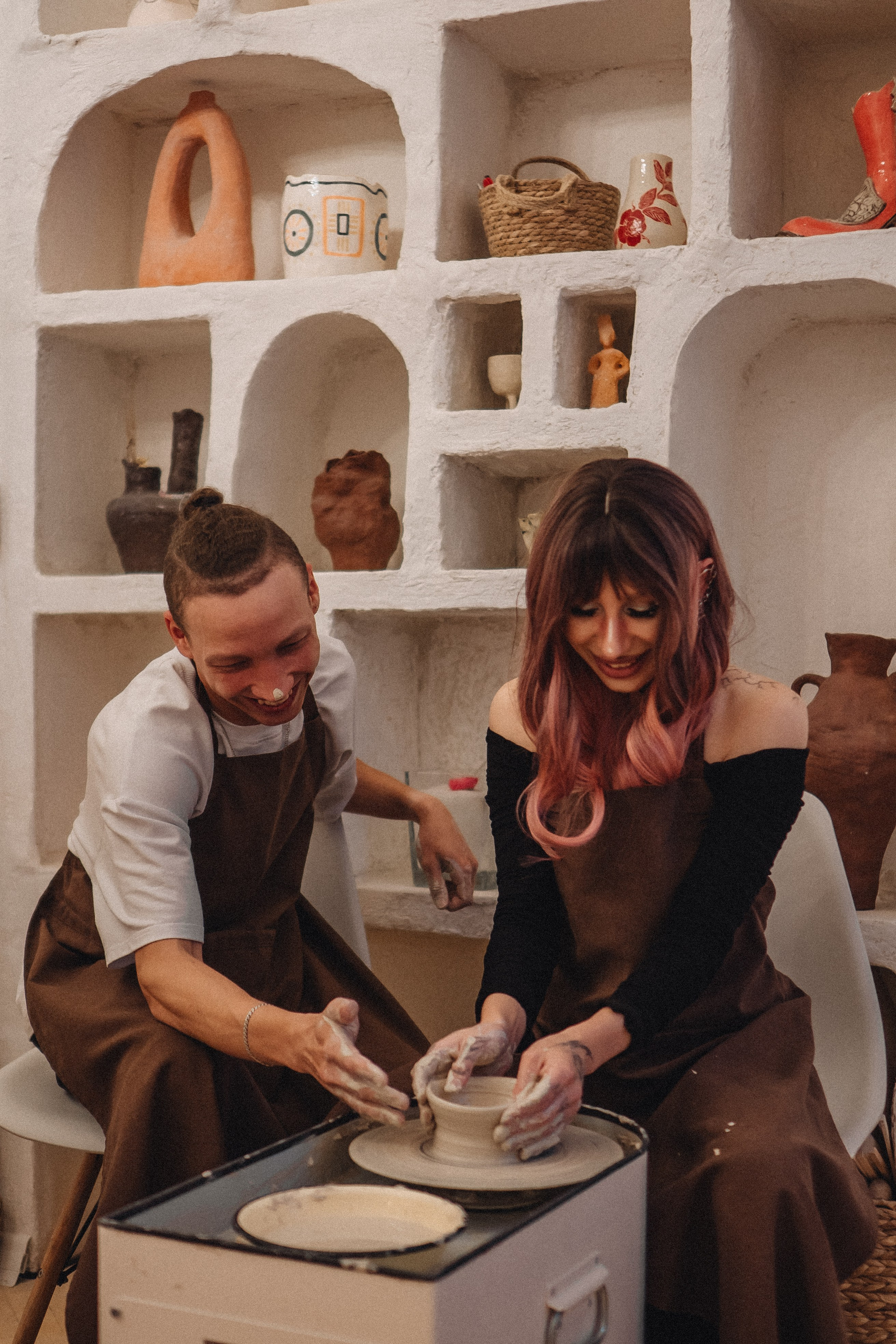 СВИДАНИЕ В ГОНЧАРНОЙ МАСТЕРСКОЙ. Профессиональный фотограф, Санкт-Петербург — Виктория Богомолова