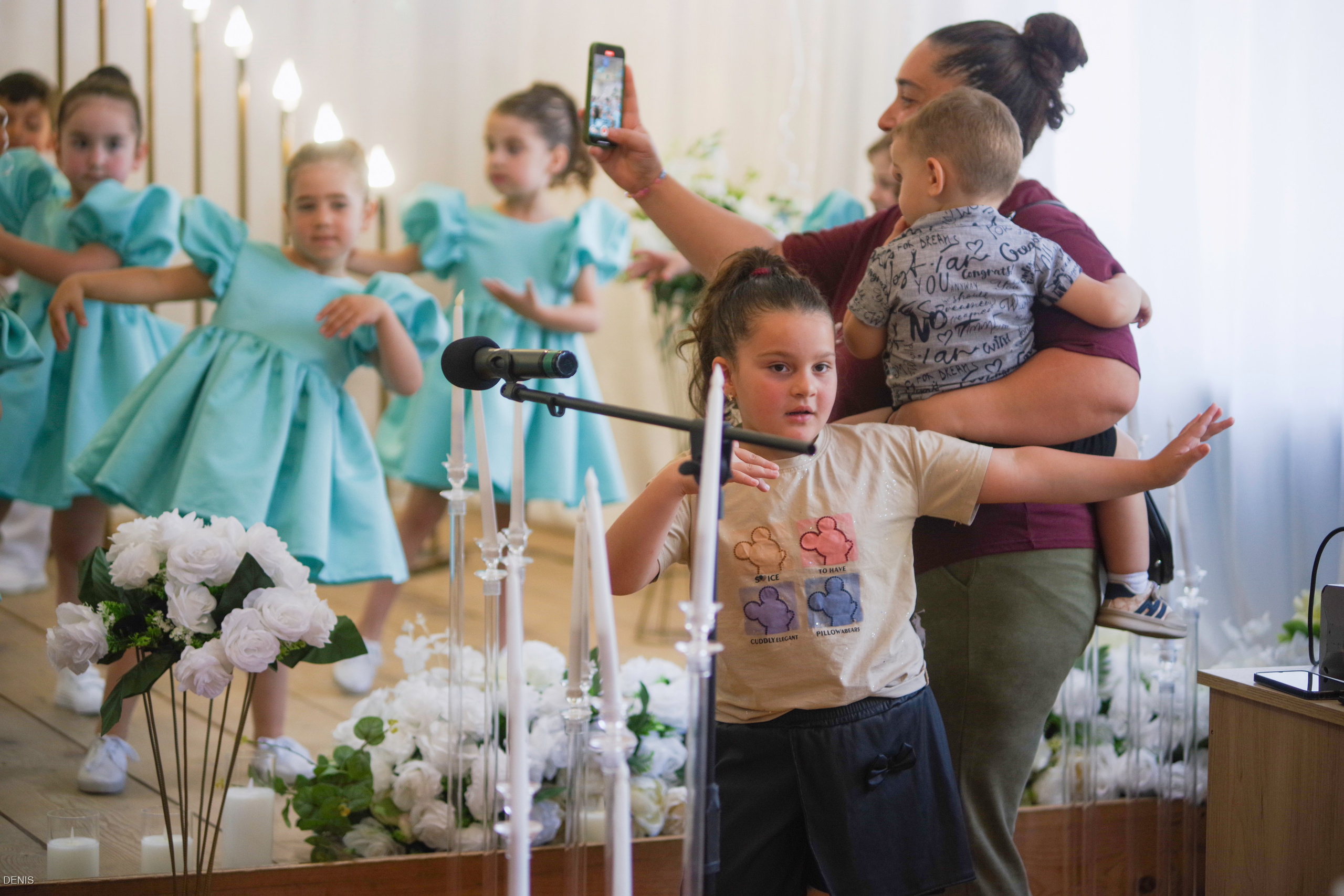 В детском саду. Портретный фотограф Денис Милютин