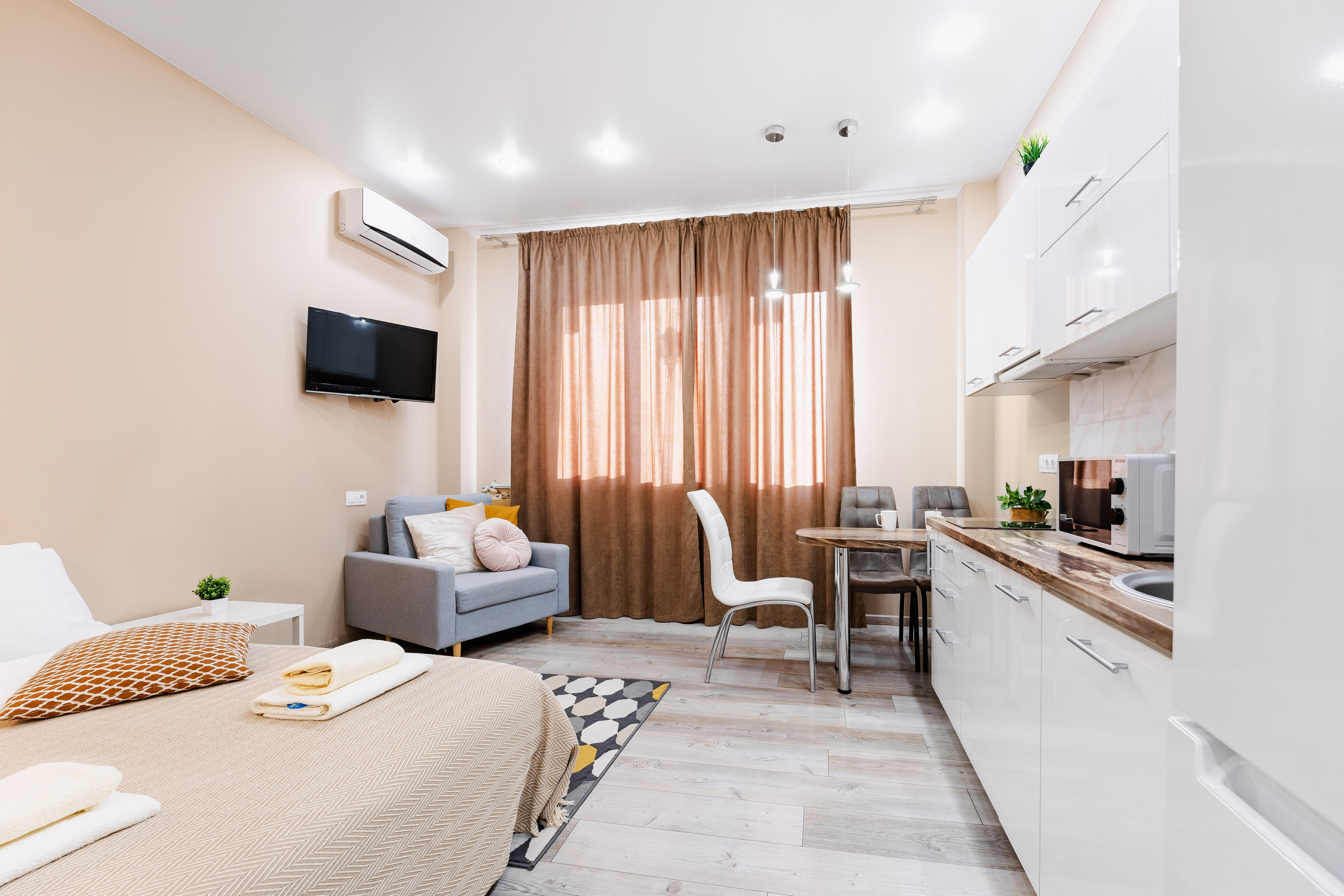 Апартаменты на Эстонской. Отельный интерьерный фотограф Сочи