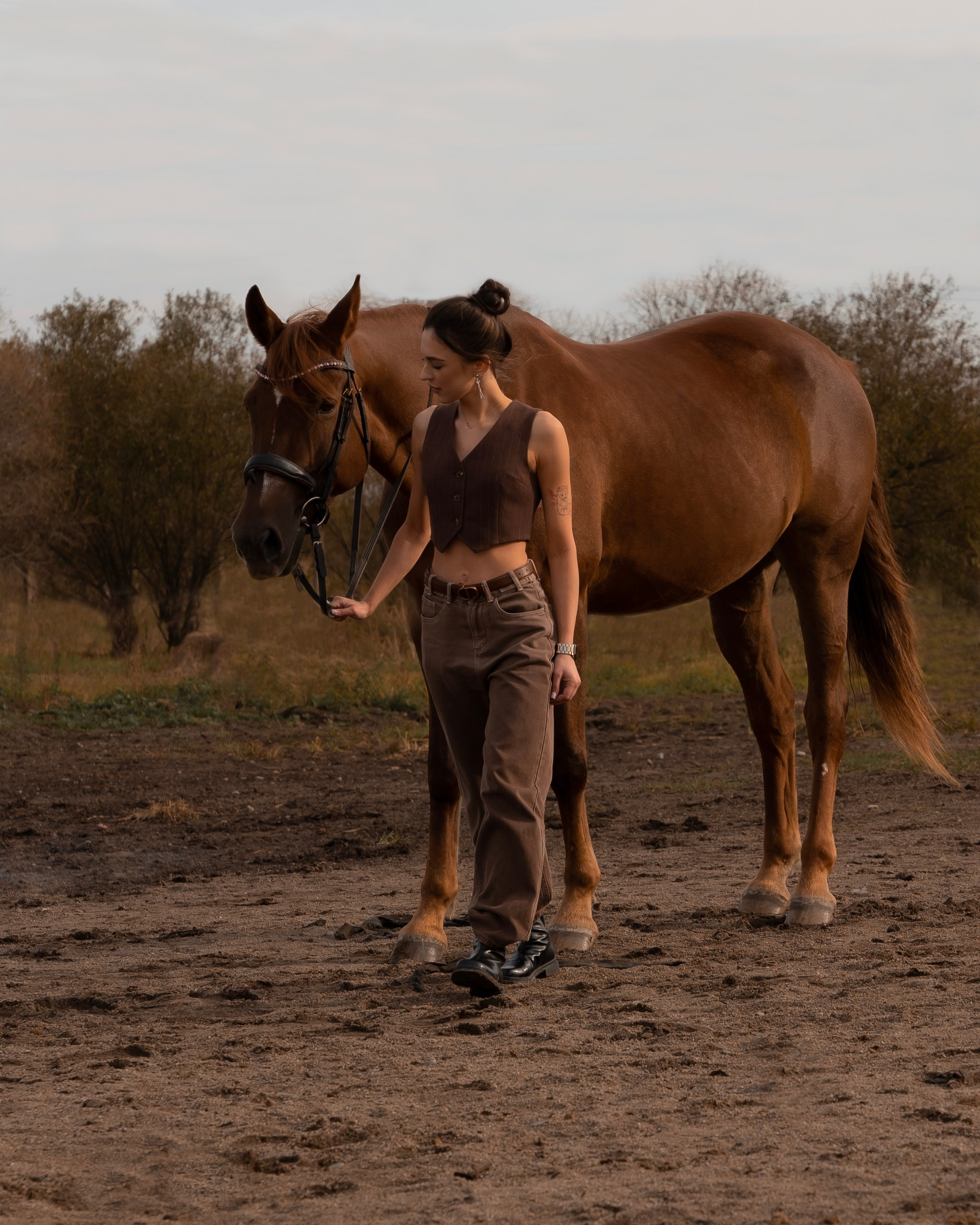 Фотосессия с лошадью. Женский, семейный фотограф в г. Уссурийске Марина Гусарова