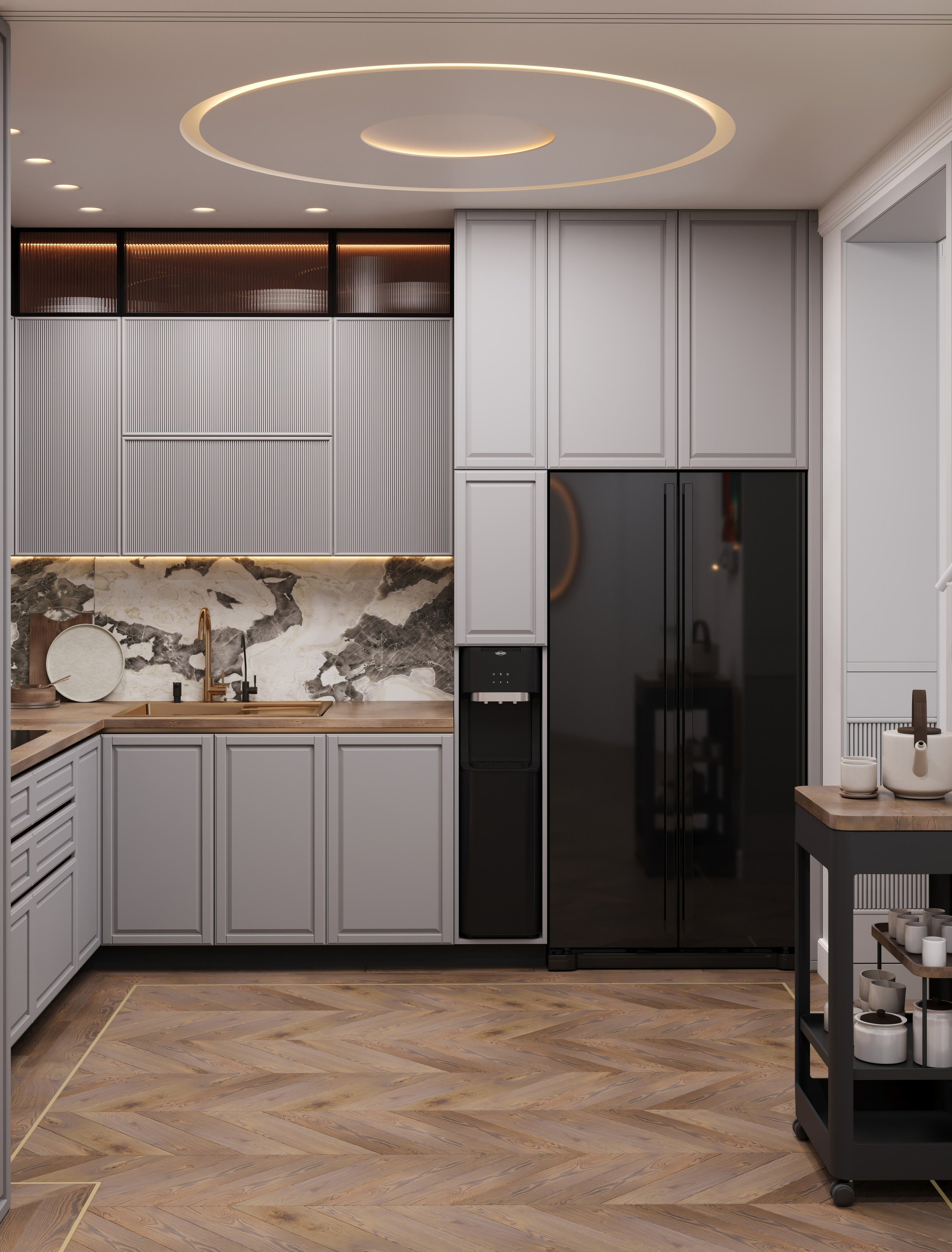 3D Визуализация квартиры пгт Заречье 62.7 m². Заказать 3Д визуализацию интерьеров — Дарья Веденёва