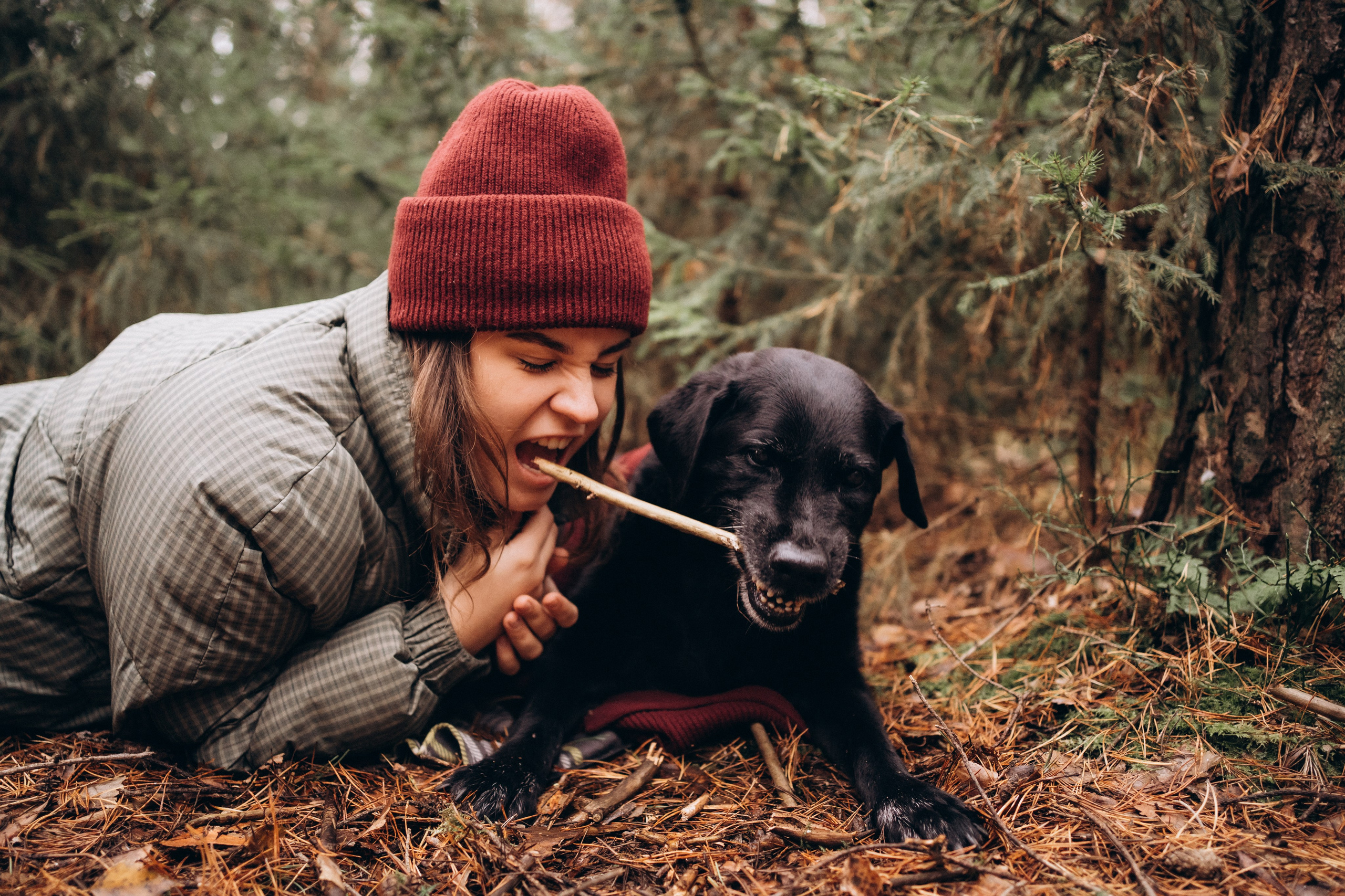 Таня и Молли. Фотограф-анималист Анастасия Большакова