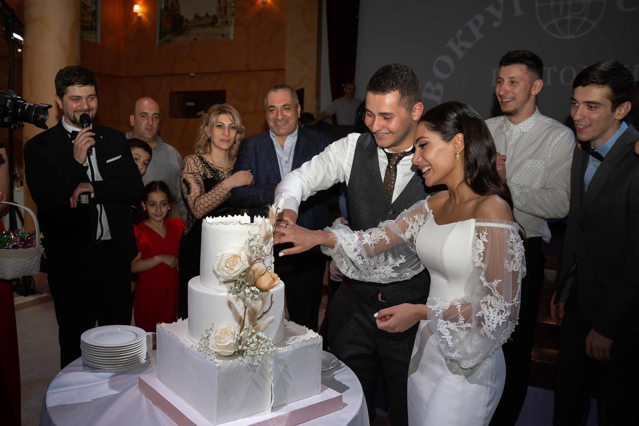 Ацамаз и Арпине. Свадебные фотографы в Москве: Денис и Елена Пройдовы