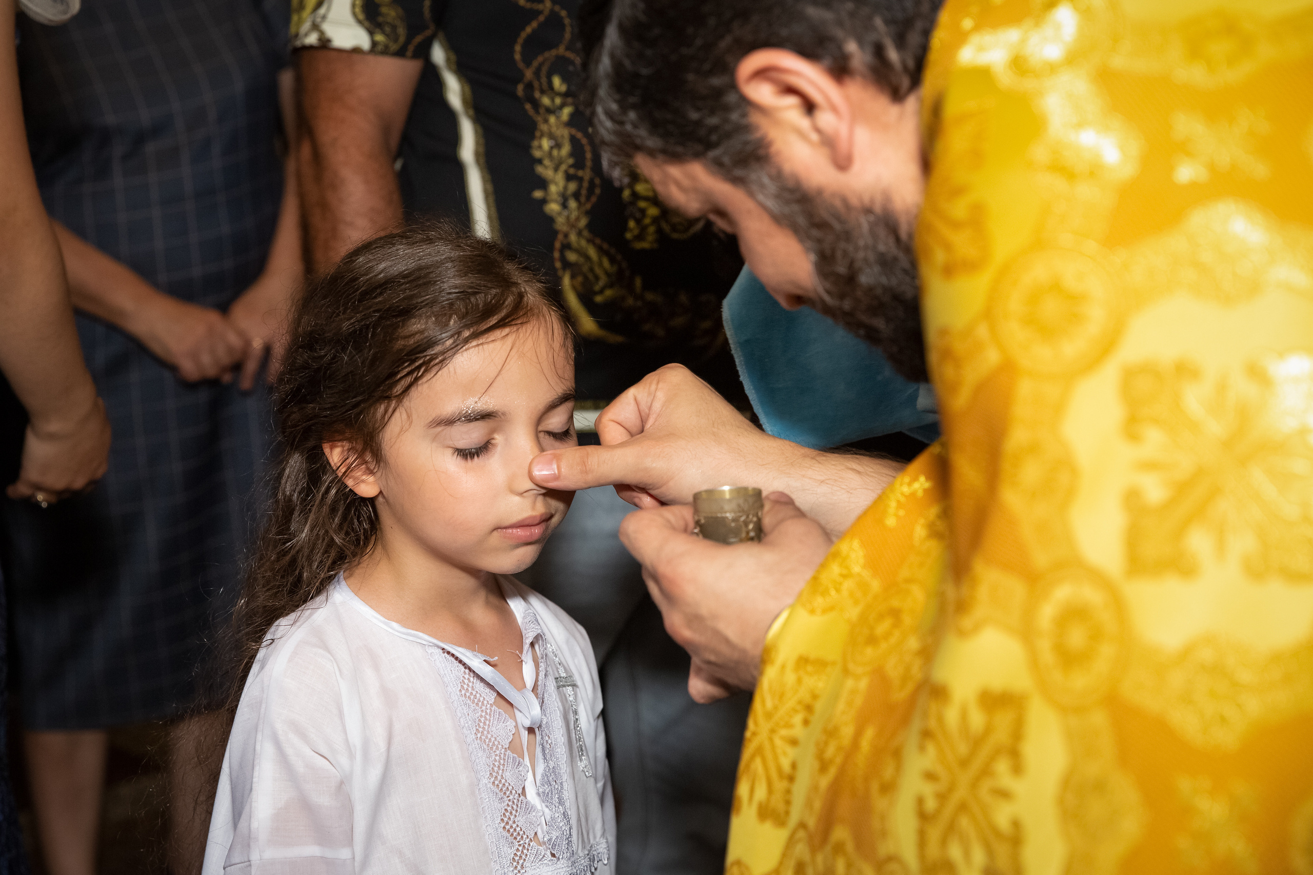 Крещение в армянской церкви. Свадебные фотографы в Москве: Денис и Елена Пройдовы