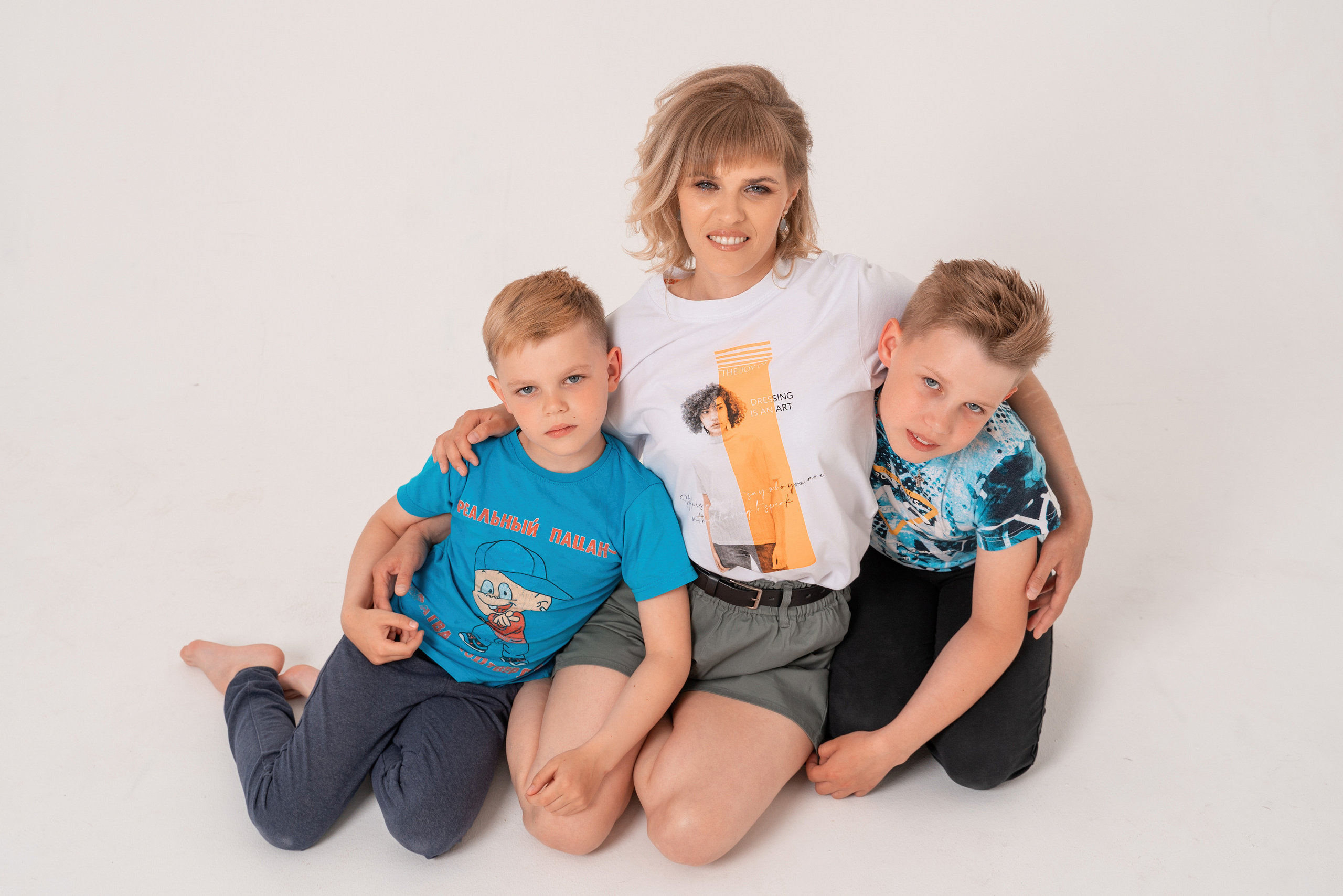 Ирина и сынишки. Свадебный и семейный фотограф Ольга Батова в Ярославле
