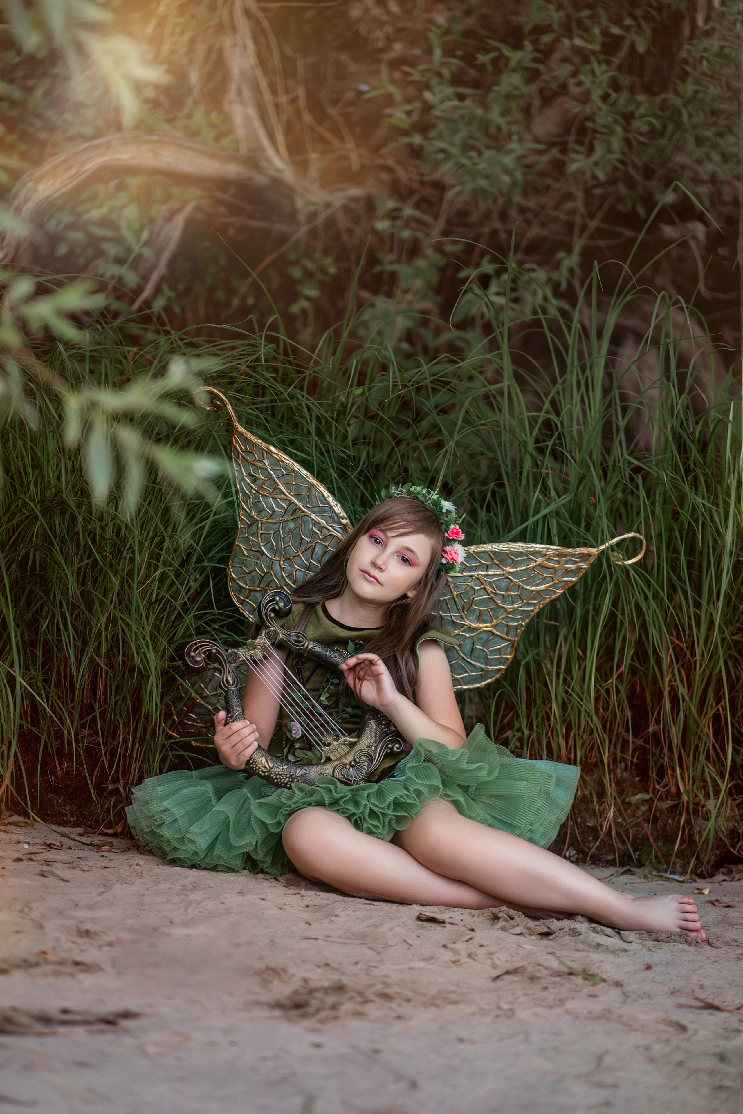 Костюмированная съёмка от группы FotoMix в стиле «ЛЕСНАЯ ФЕЯ». Свадебный и семейный фотограф Ольга Батова в Ярославле