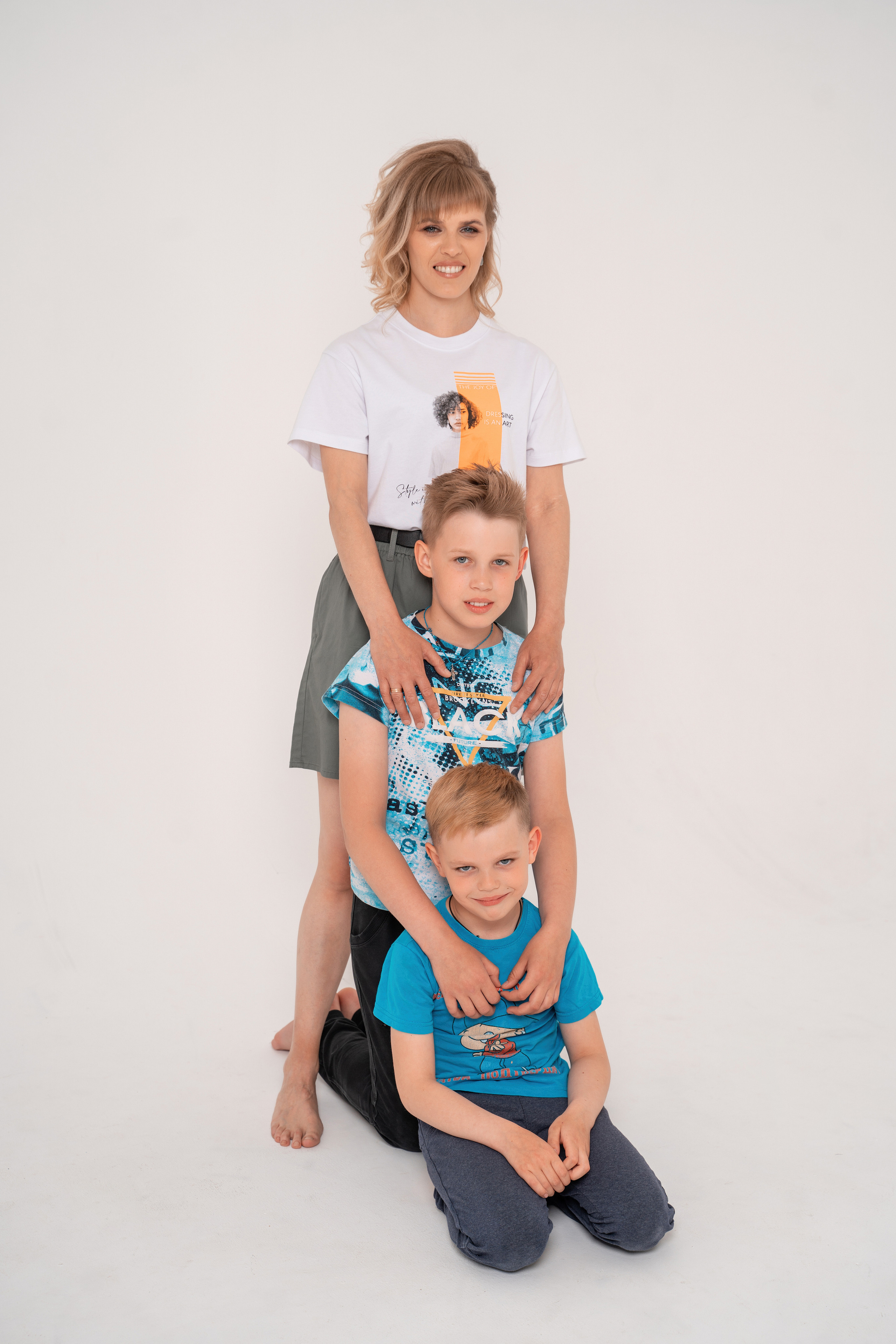 Ирина и сынишки. Свадебный и семейный фотограф Ольга Батова в Ярославле