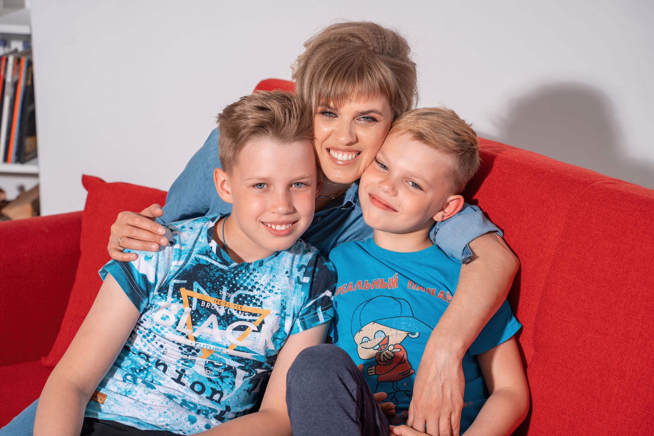 Ирина и сынишки. Свадебный и семейный фотограф Ольга Батова в Ярославле