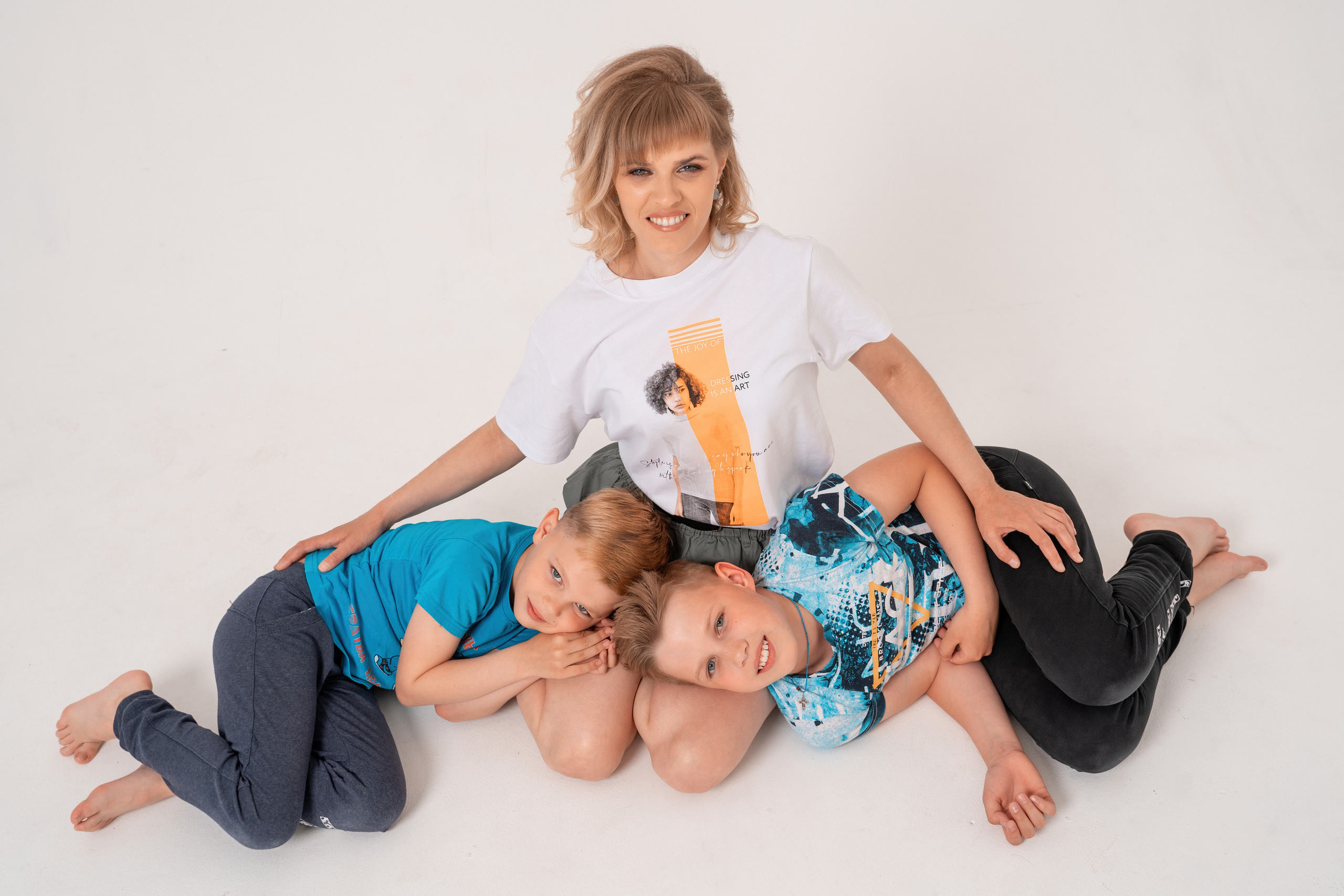 Ирина и сынишки. Свадебный и семейный фотограф Ольга Батова в Ярославле