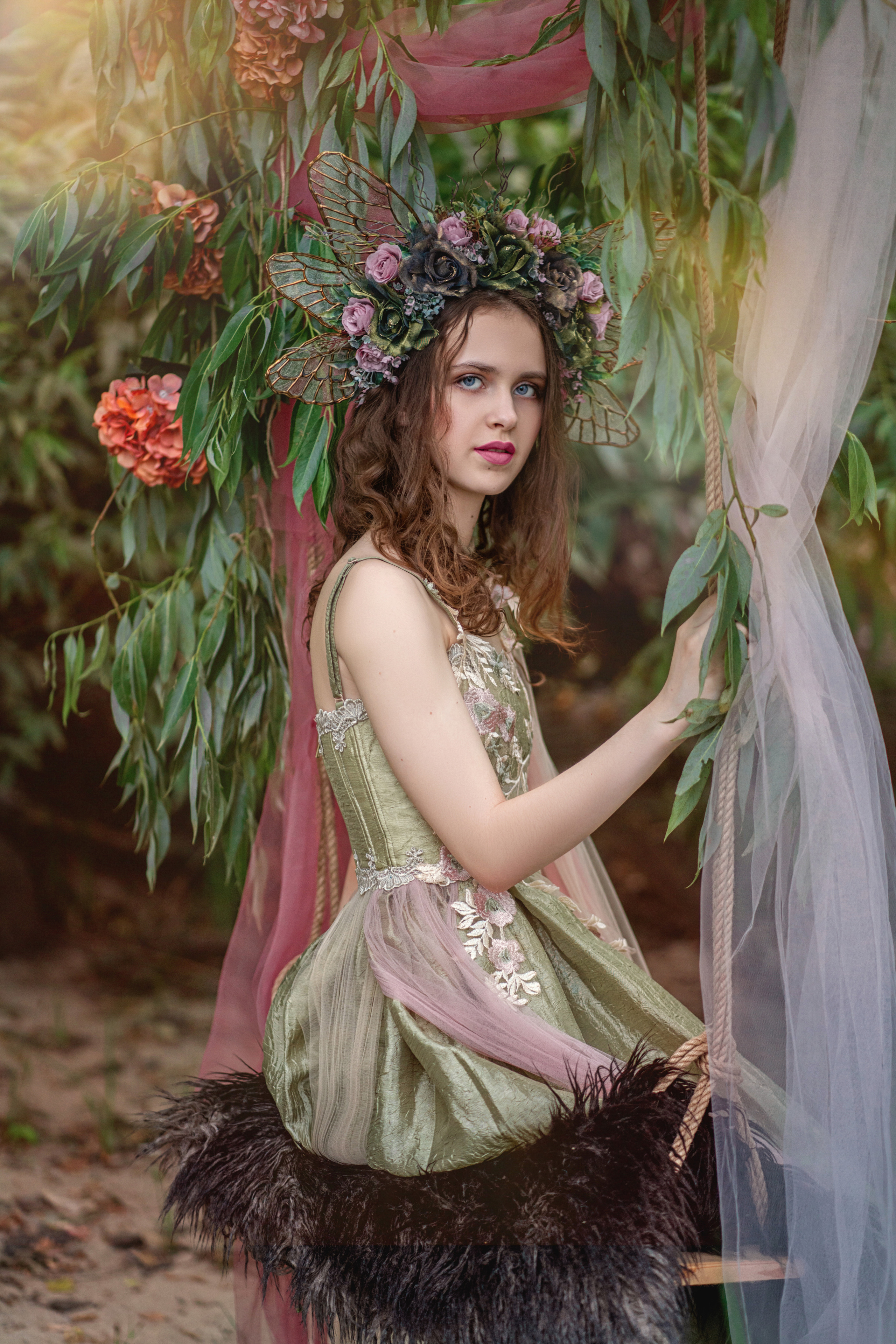 Костюмированная съёмка от группы FotoMix в стиле «ЛЕСНАЯ ФЕЯ». Свадебный и семейный фотограф Ольга Батова в Ярославле