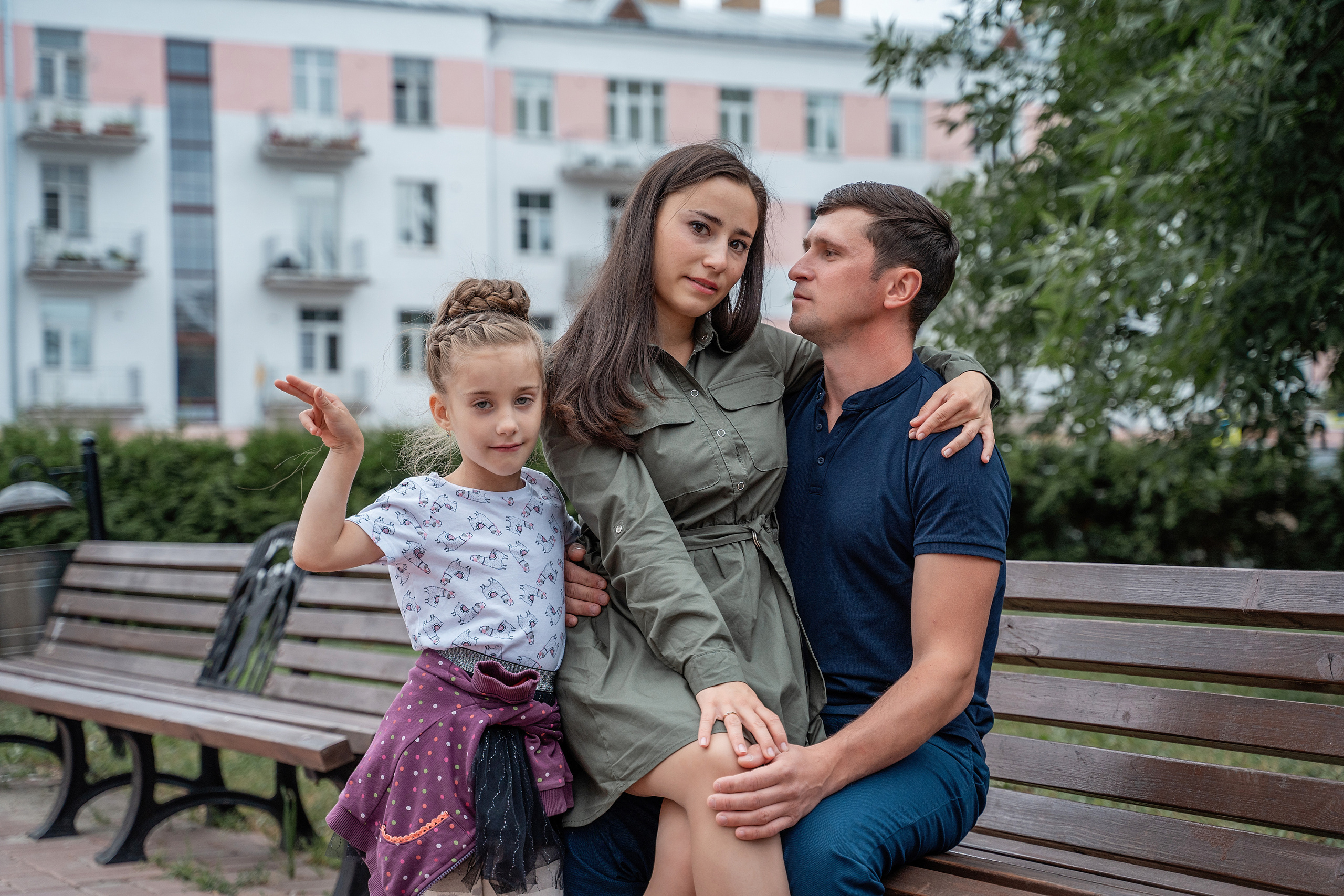 Катерина, Алексей и Милана. Свадебный и семейный фотограф Ольга Батова в Ярославле