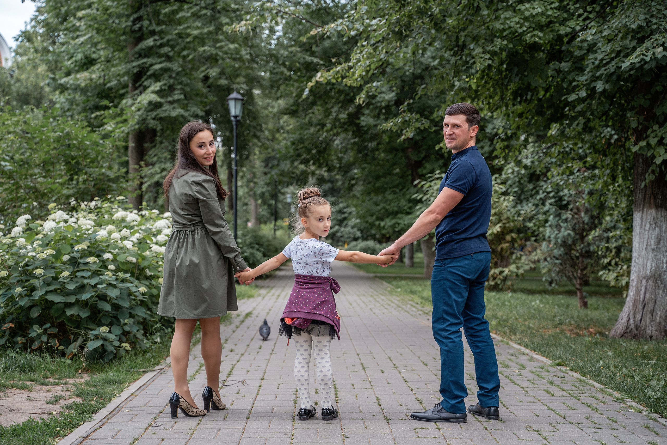 Катерина, Алексей и Милана. Свадебный и семейный фотограф Ольга Батова в Ярославле