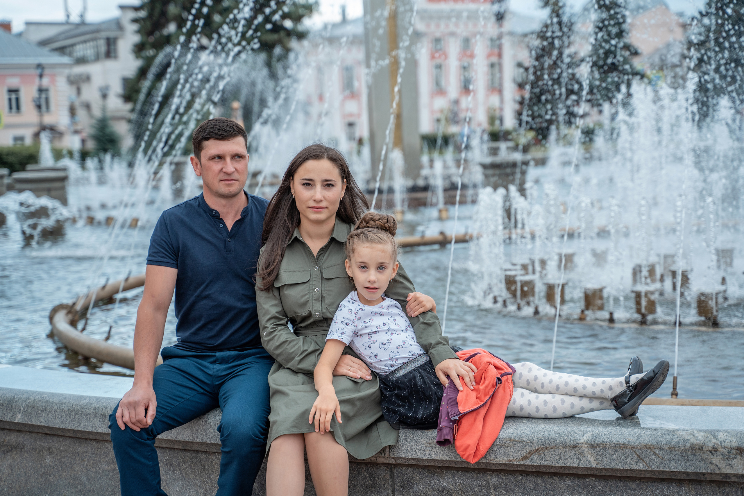 Катерина, Алексей и Милана. Свадебный и семейный фотограф Ольга Батова в Ярославле