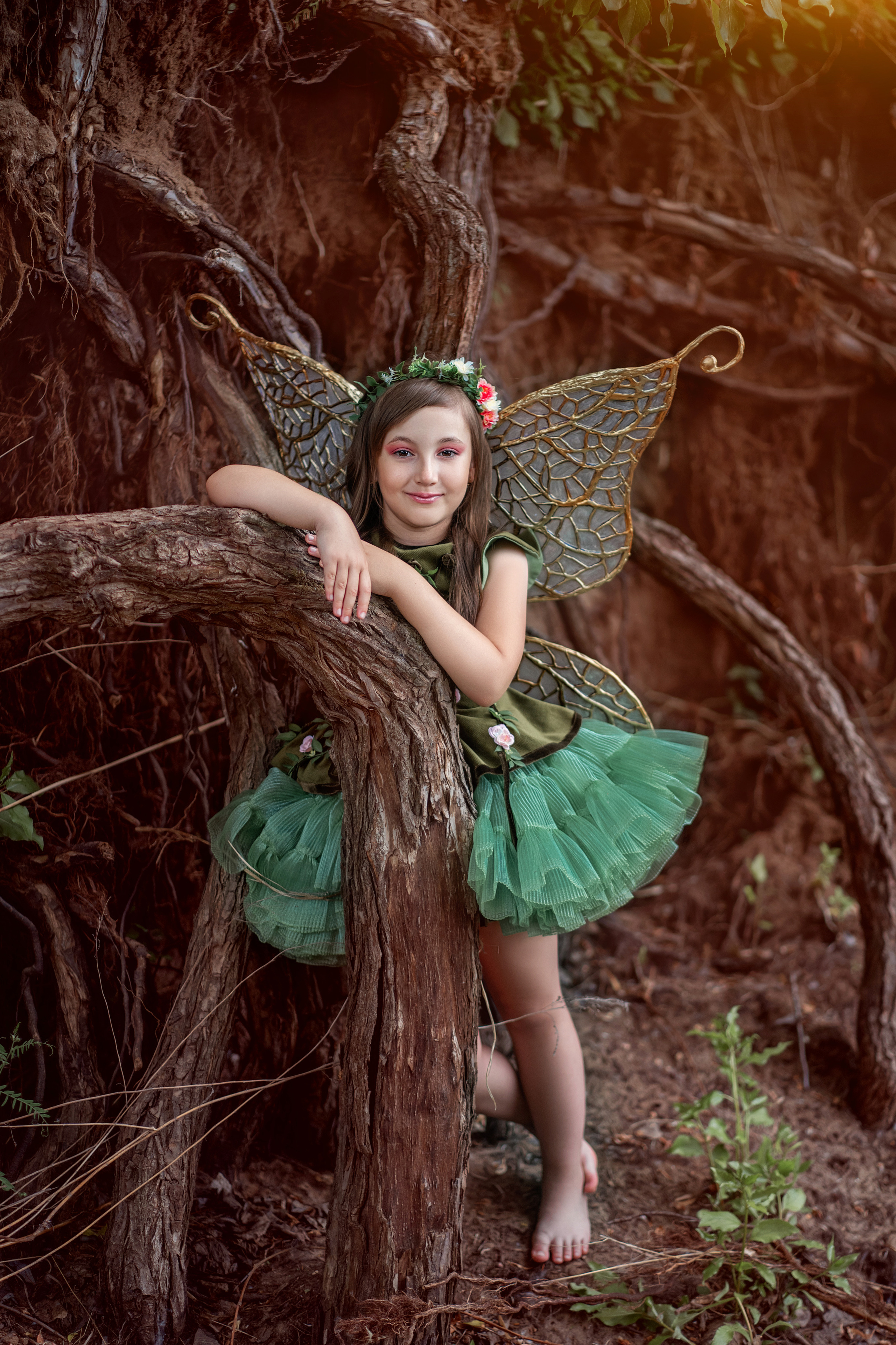 Костюмированная съёмка от группы FotoMix в стиле «ЛЕСНАЯ ФЕЯ». Свадебный и семейный фотограф Ольга Батова в Ярославле