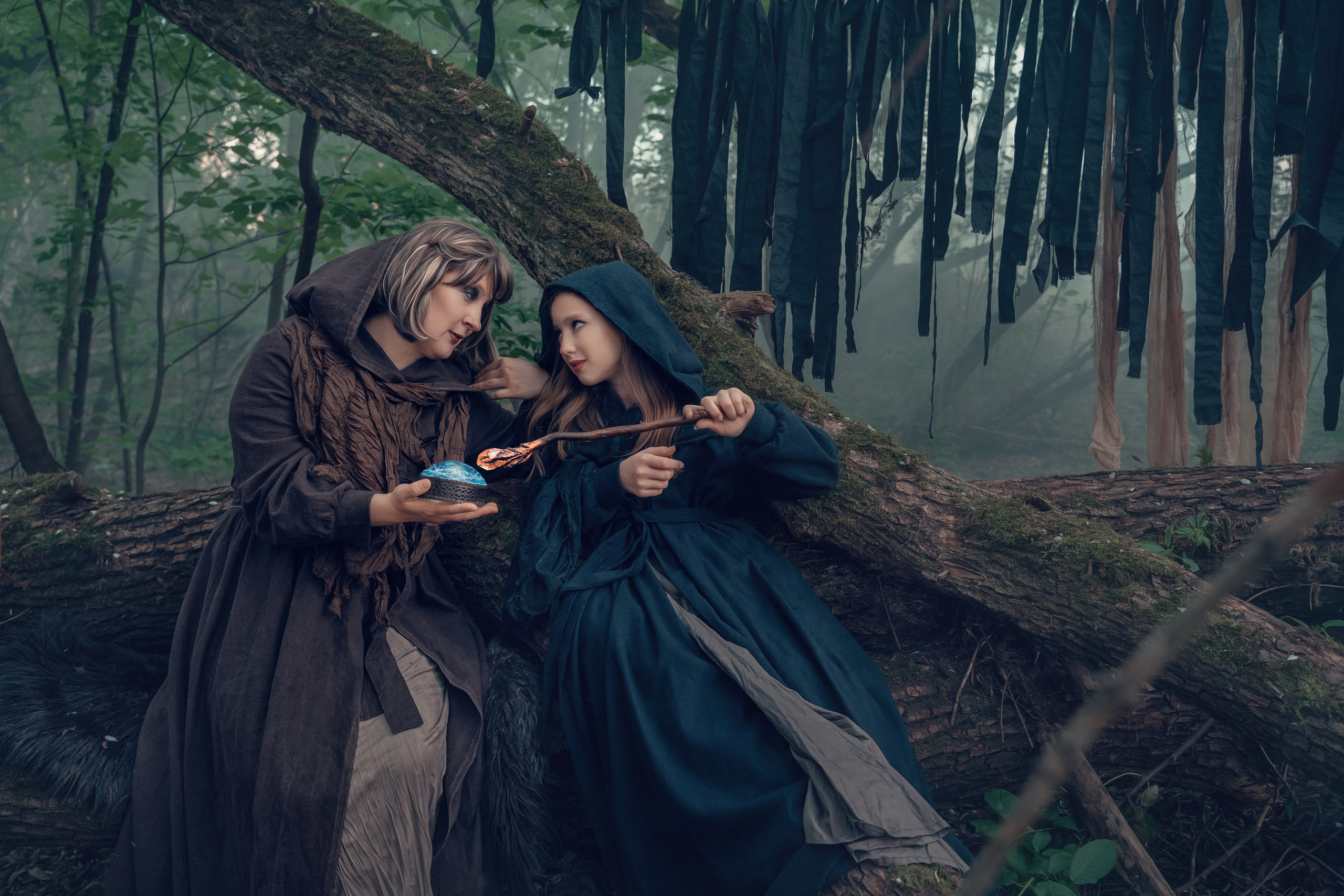 Костюмированная съёмка от группы FotoMix в стиле «Ведьмочка». Свадебный и семейный фотограф Ольга Батова в Ярославле