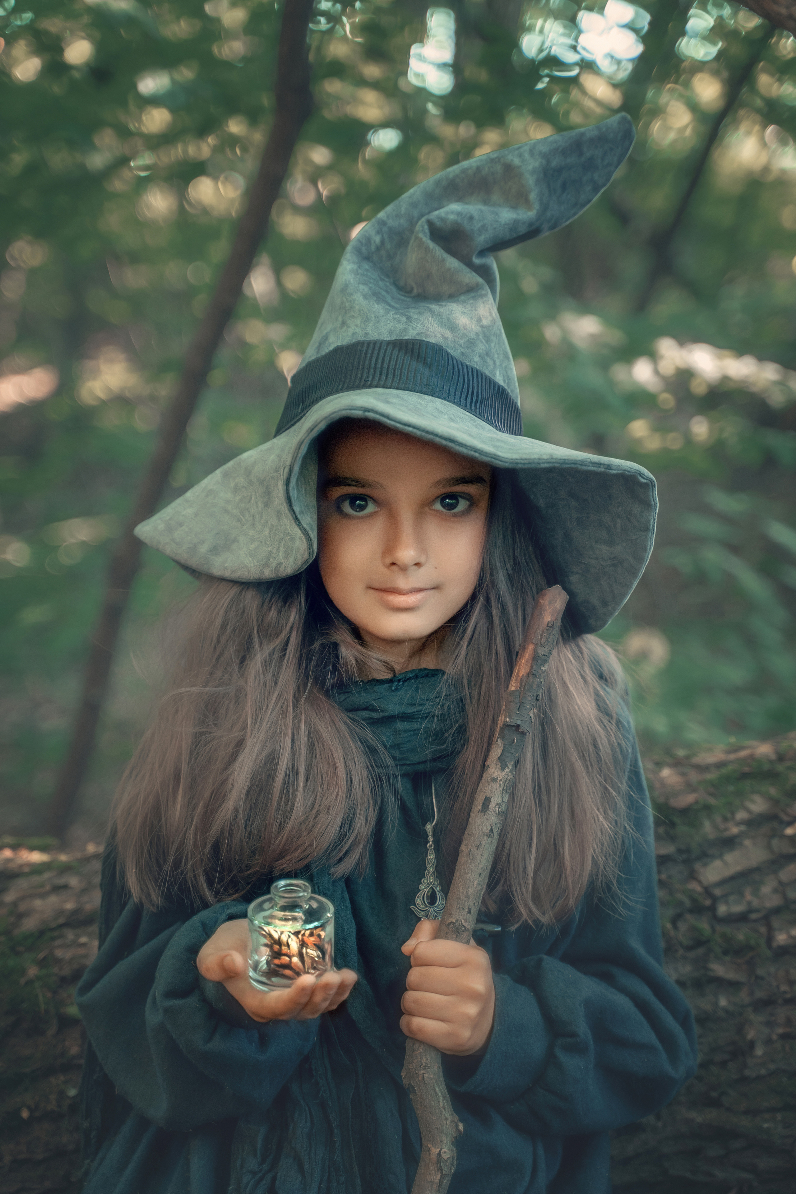 Костюмированная съёмка от группы FotoMix в стиле «Ведьмочка». Свадебный и семейный фотограф Ольга Батова в Ярославле