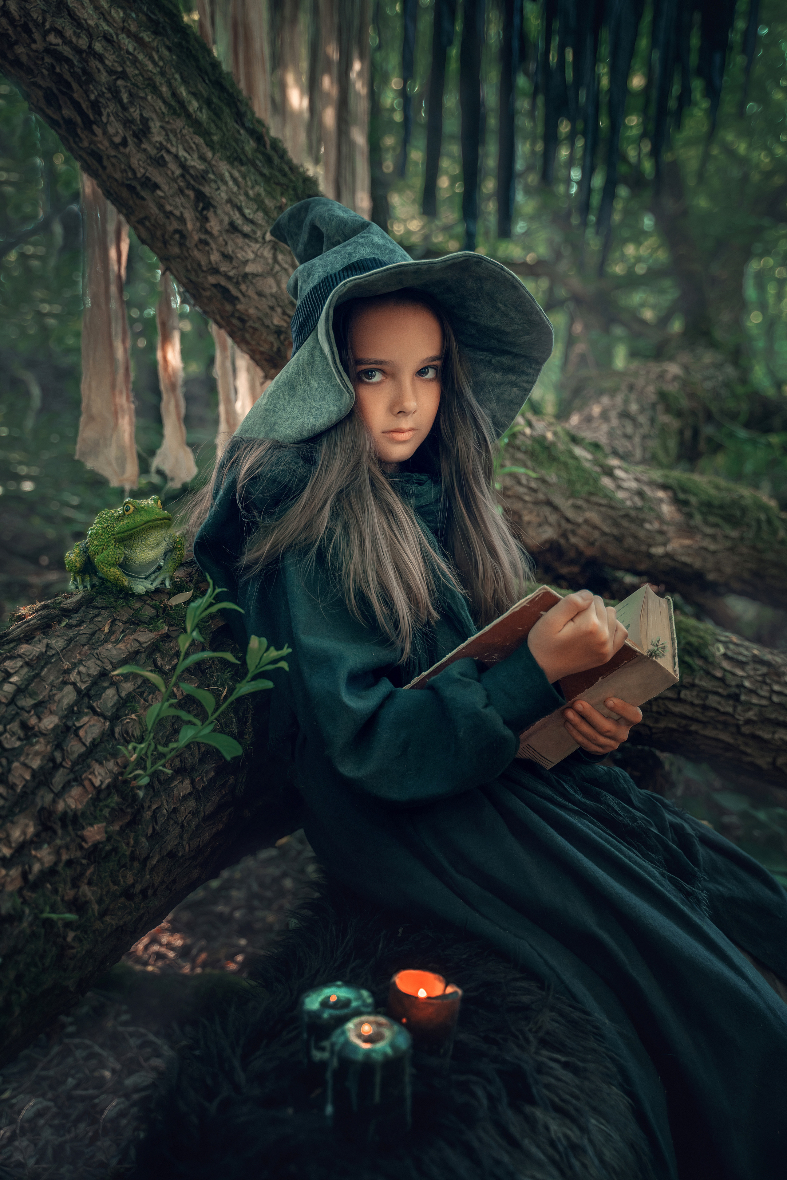 Костюмированная съёмка от группы FotoMix в стиле «Ведьмочка». Свадебный и семейный фотограф Ольга Батова в Ярославле