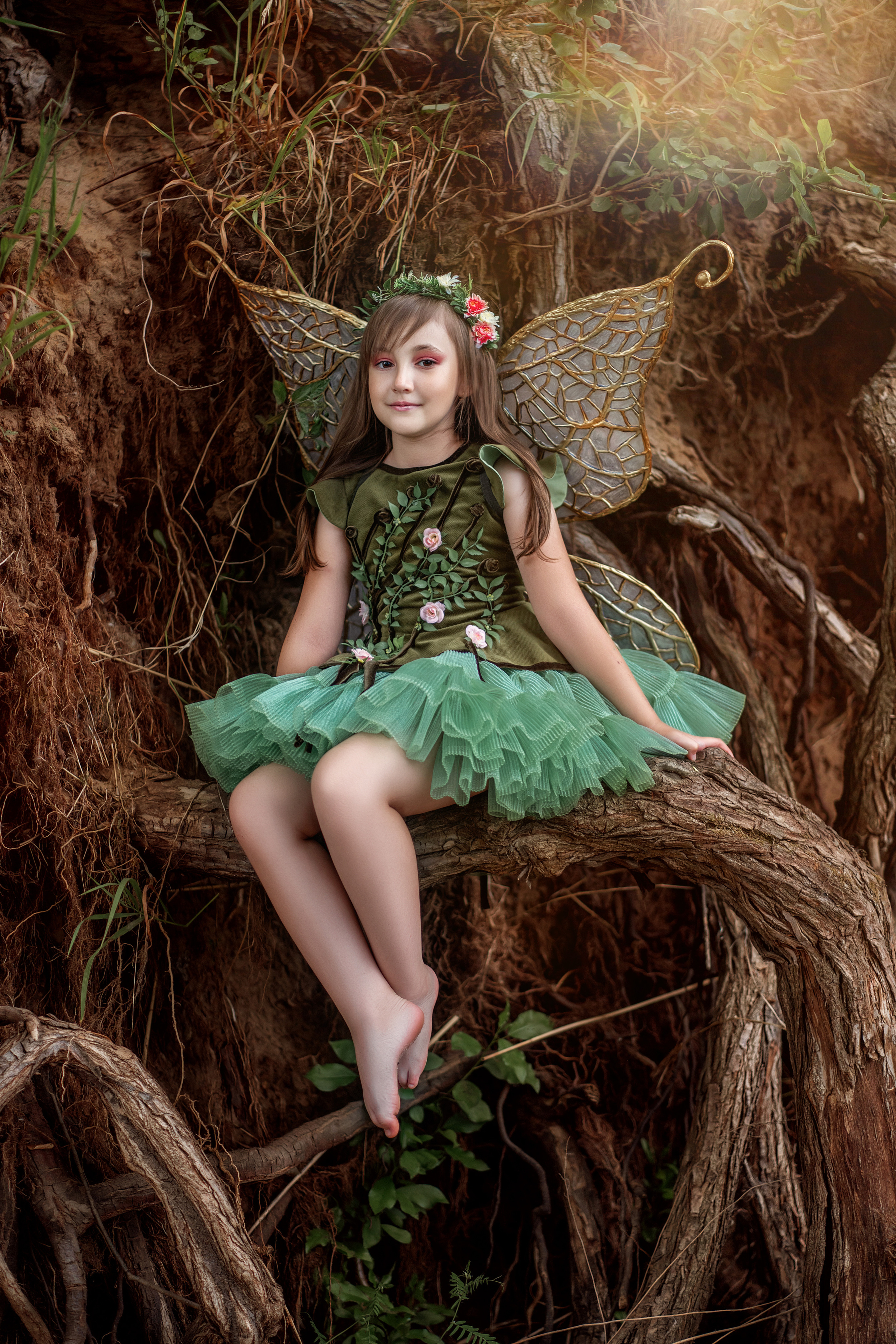 Костюмированная съёмка от группы FotoMix в стиле «ЛЕСНАЯ ФЕЯ». Свадебный и семейный фотограф Ольга Батова в Ярославле
