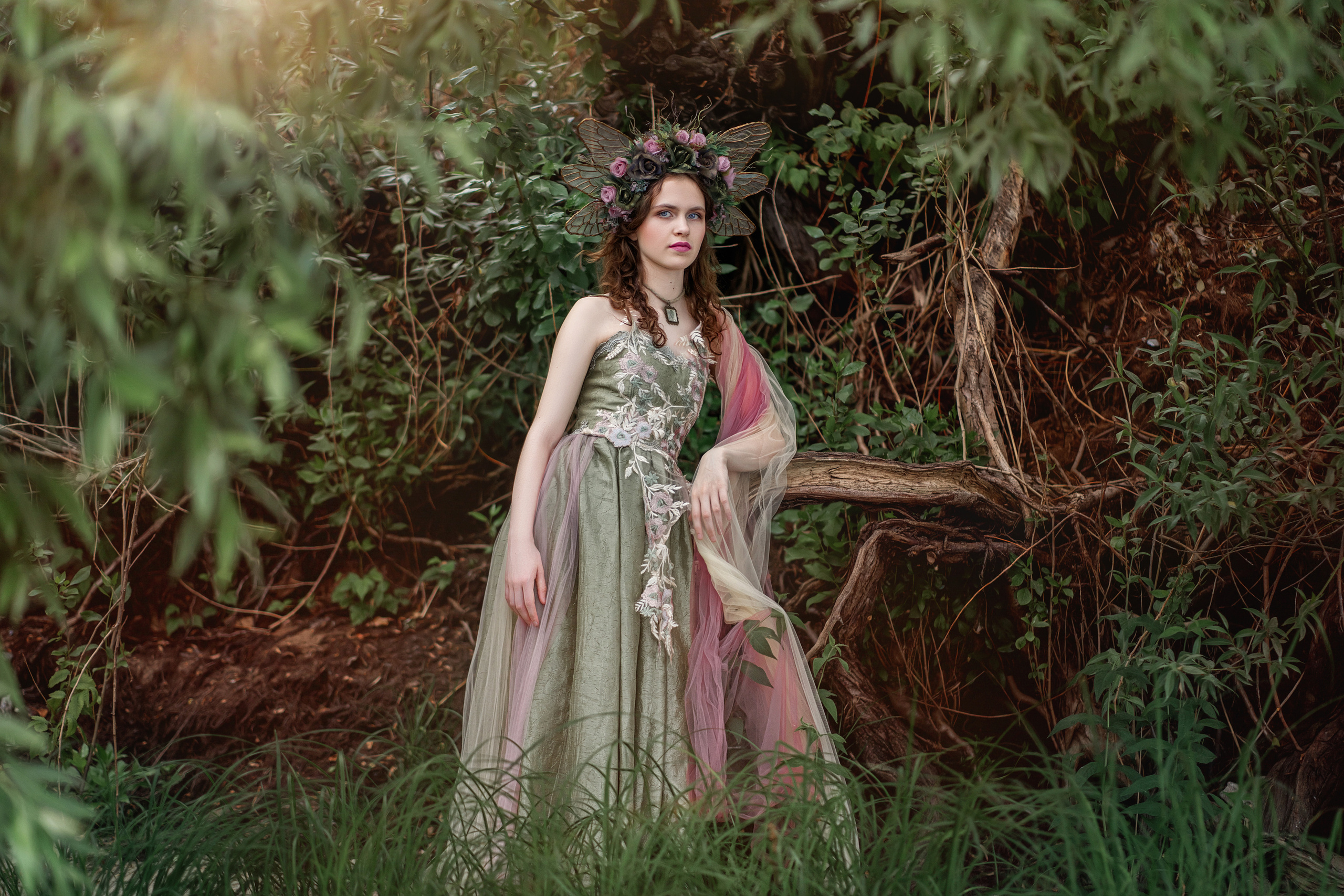 Костюмированная съёмка от группы FotoMix в стиле «ЛЕСНАЯ ФЕЯ». Свадебный и семейный фотограф Ольга Батова в Ярославле