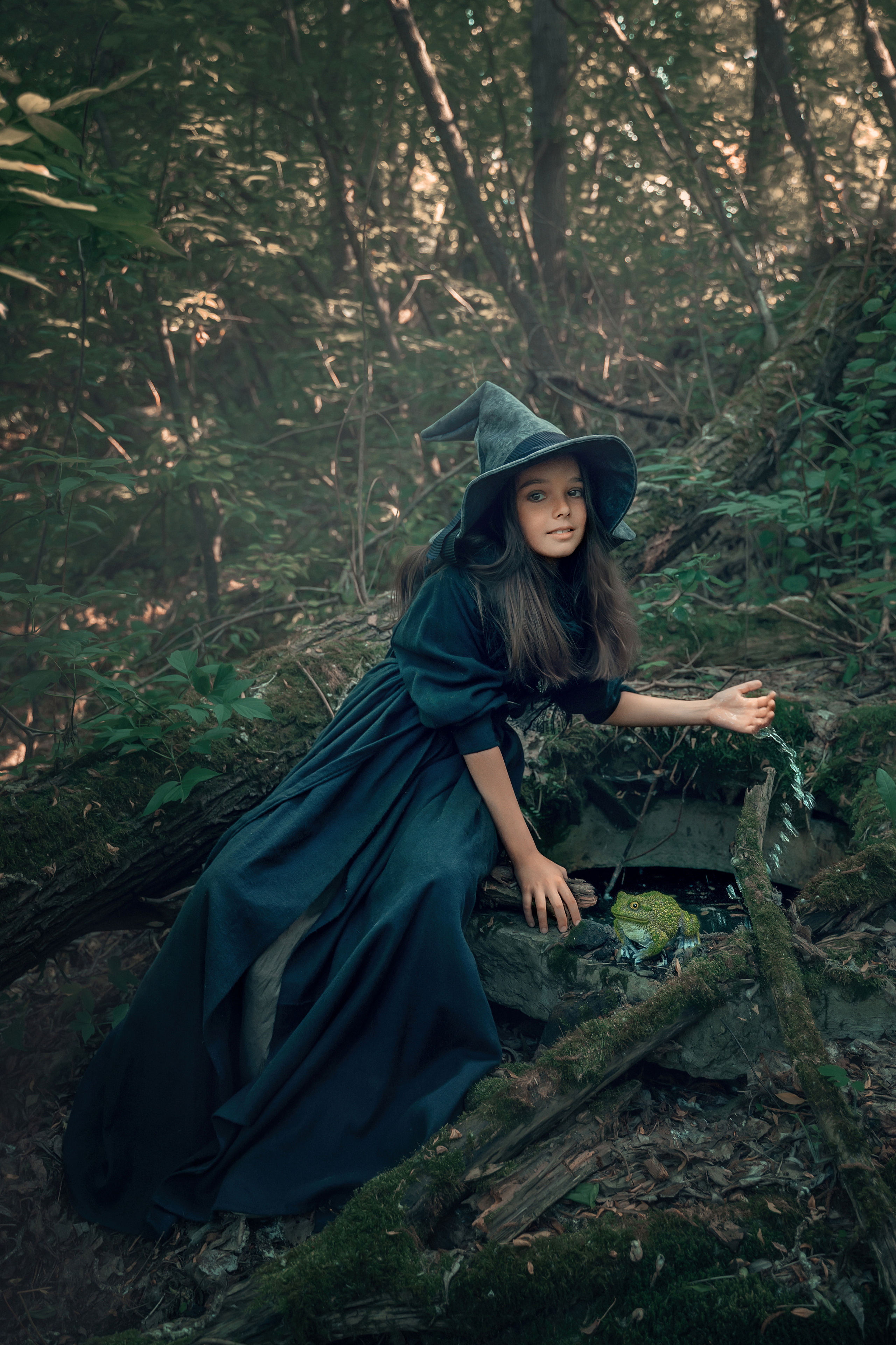 Костюмированная съёмка от группы FotoMix в стиле «Ведьмочка». Свадебный и семейный фотограф Ольга Батова в Ярославле