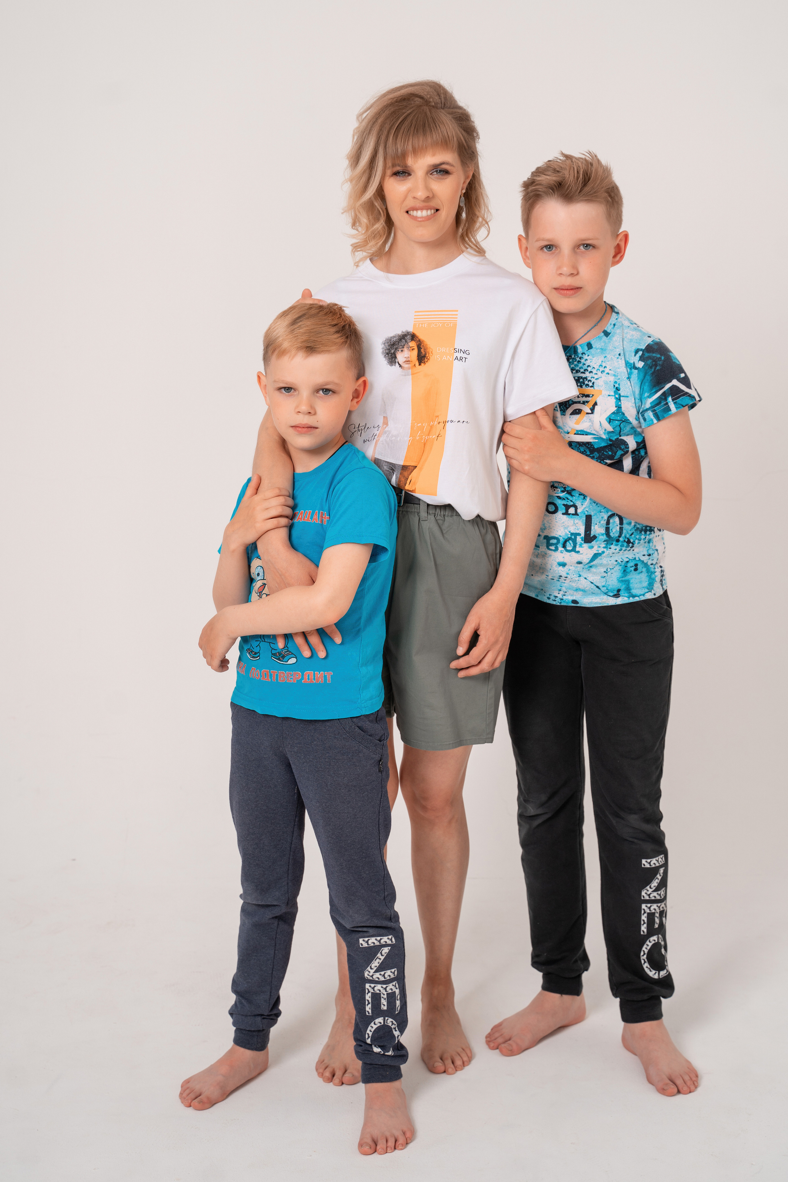 Ирина и сынишки. Свадебный и семейный фотограф Ольга Батова в Ярославле