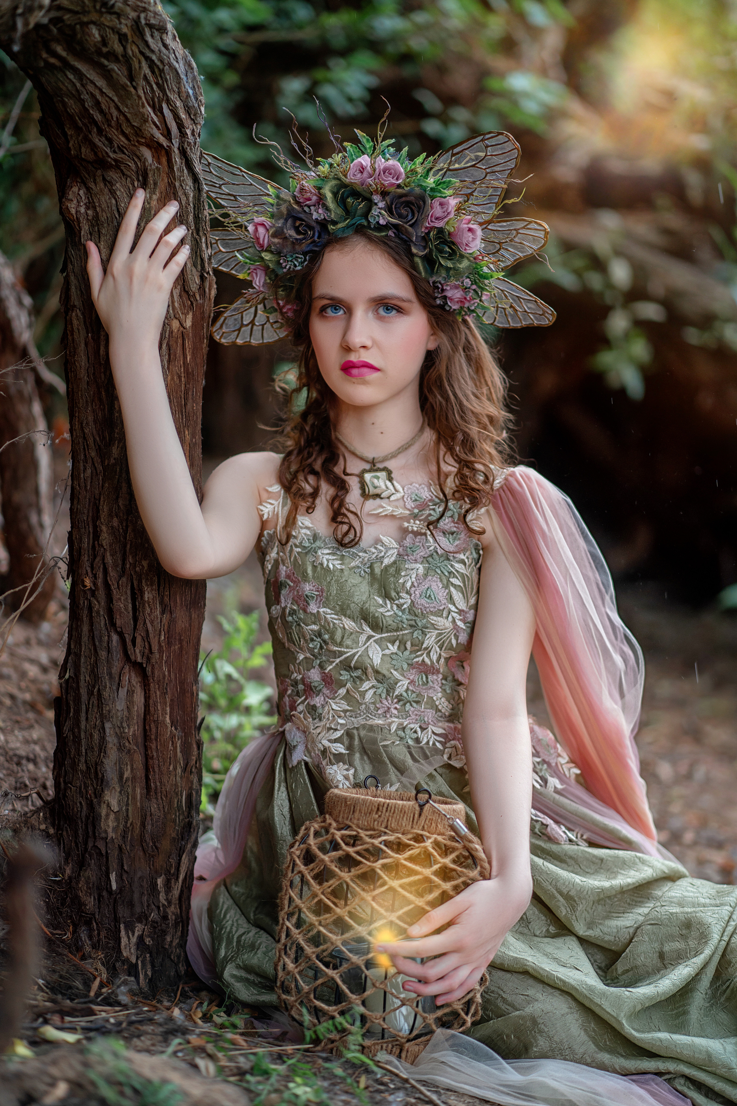 Костюмированная съёмка от группы FotoMix в стиле «ЛЕСНАЯ ФЕЯ». Свадебный и семейный фотограф Ольга Батова в Ярославле