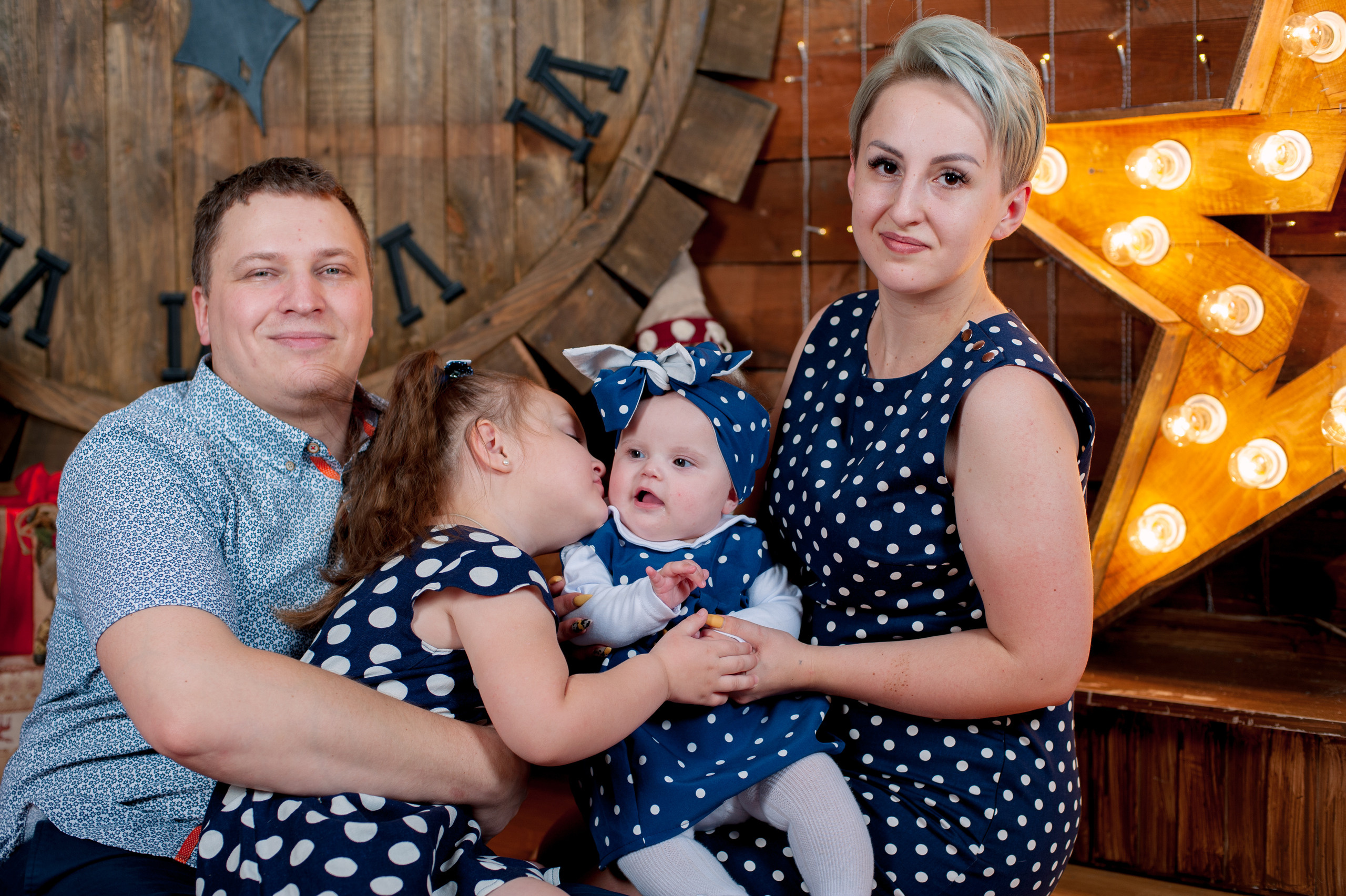 Семейная новогодняя фотосессия Татьяны. Детский фотограф