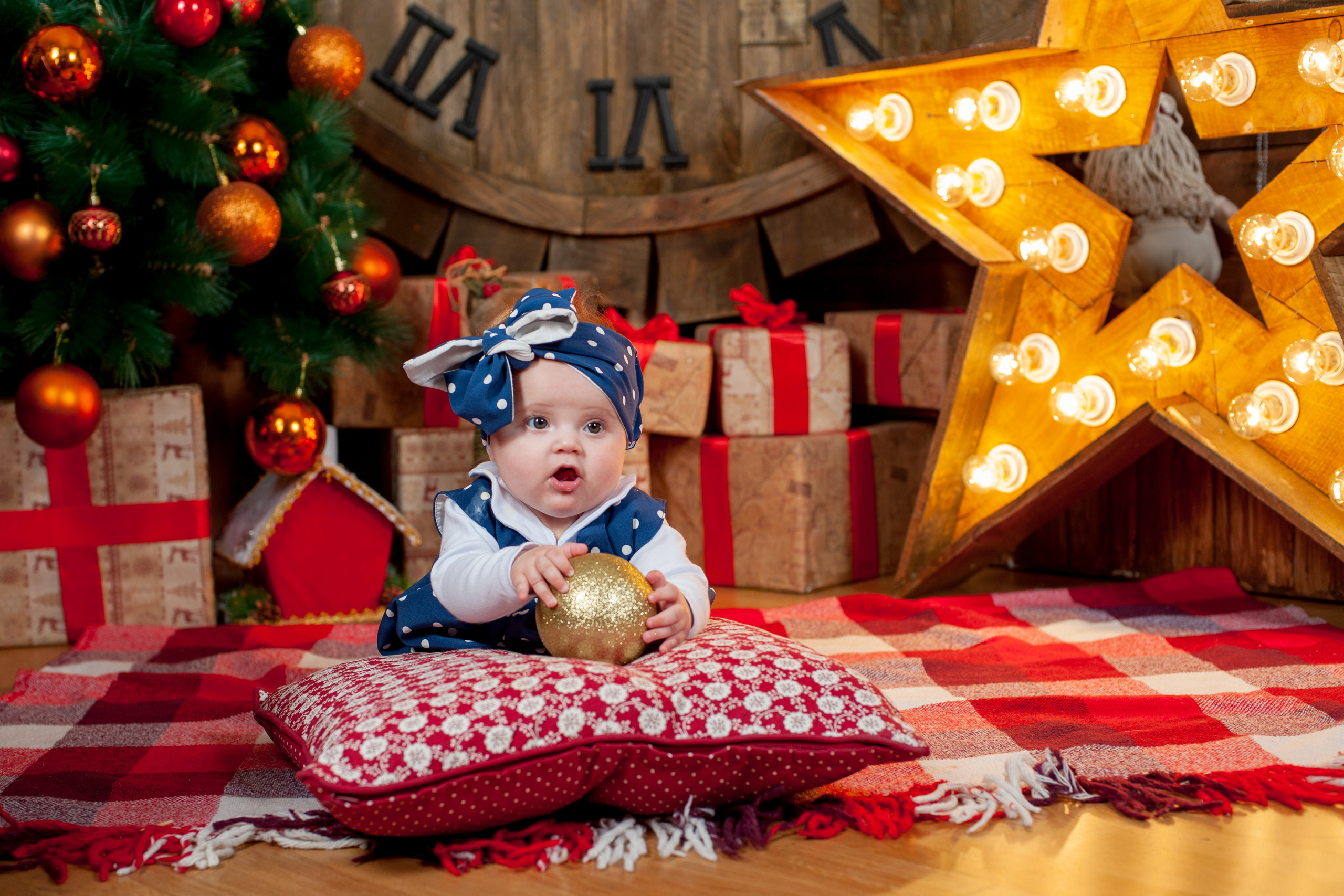 Семейная новогодняя фотосессия Татьяны. Детский фотограф