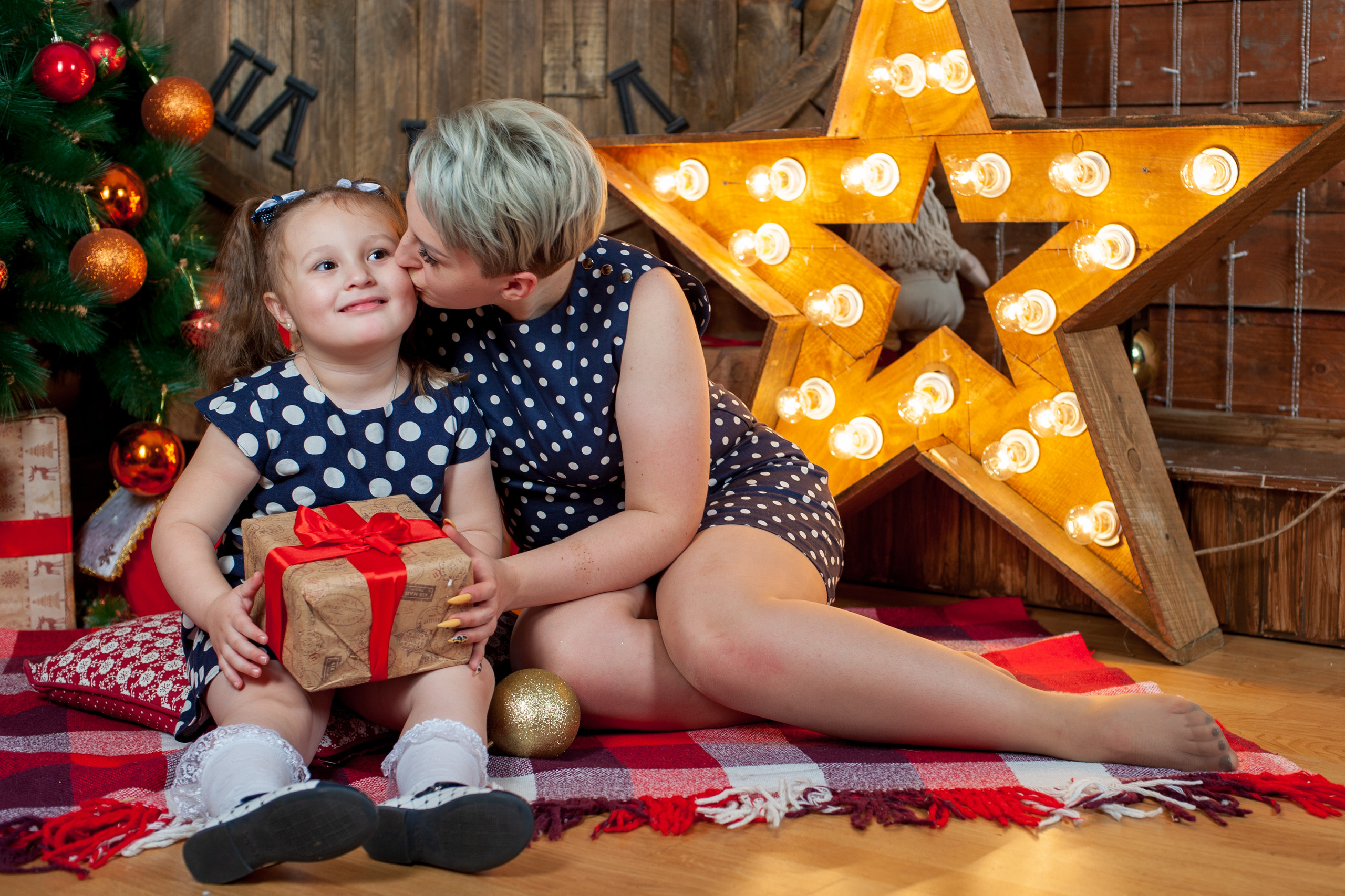 Семейная новогодняя фотосессия Татьяны. Детский фотограф