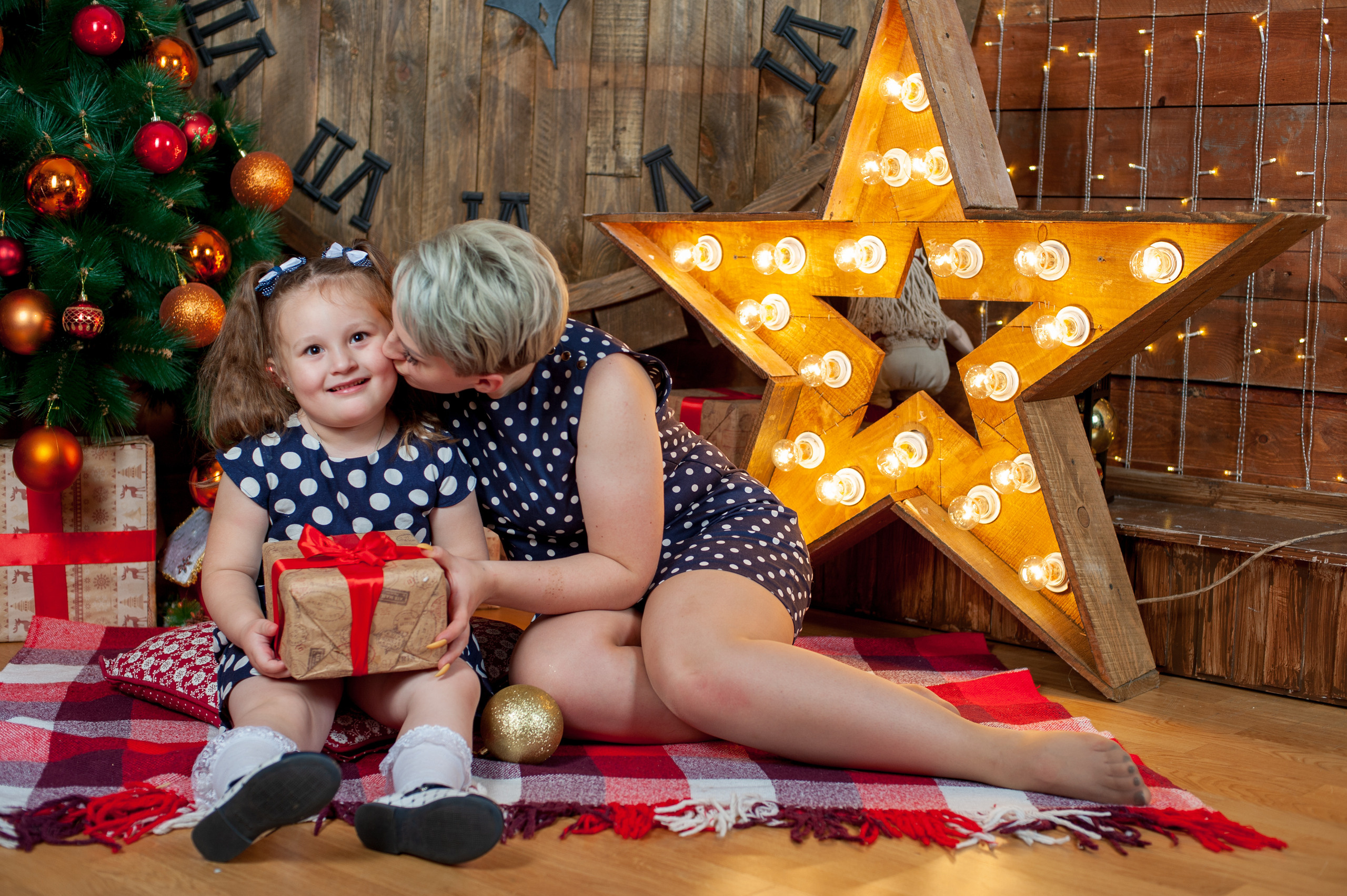Семейная новогодняя фотосессия Татьяны. Детский фотограф